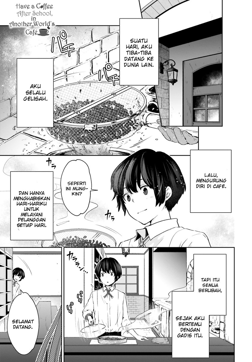Manga Houkago wa, Isekai Kissa de Coffee wo Chapter 5 gambar 2