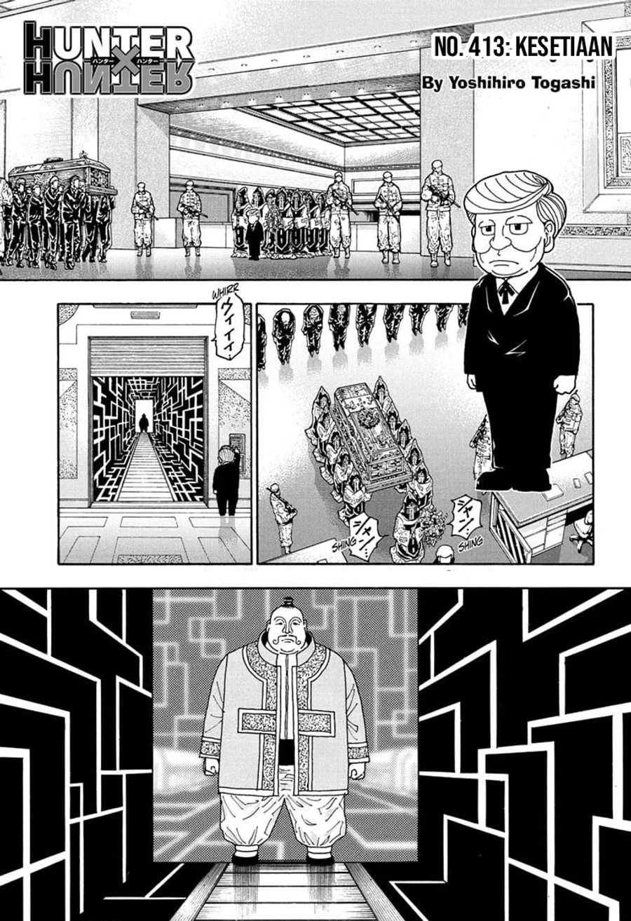 Manga Hunter x Hunter Chapter 413 gambar 2