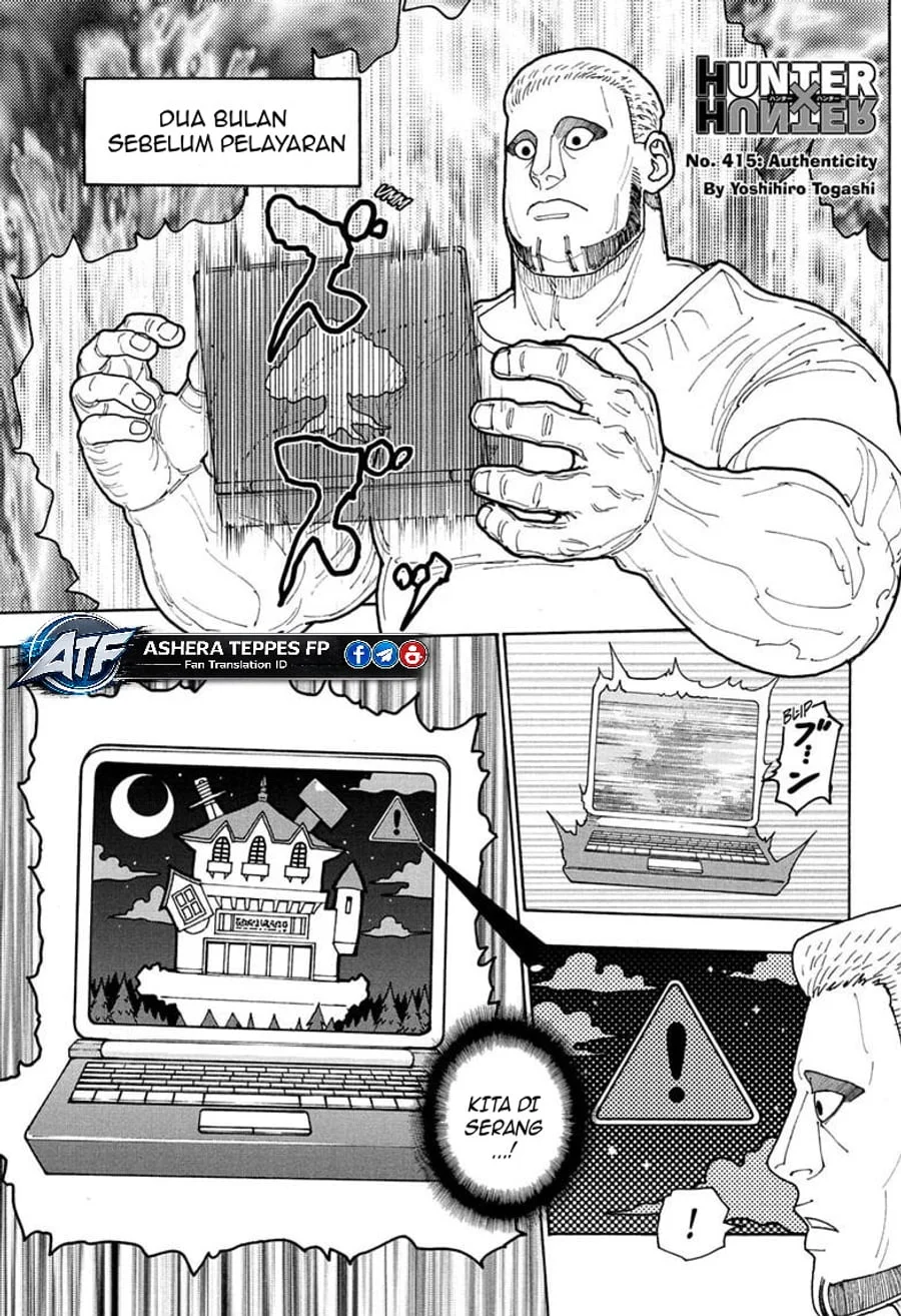 Manga Hunter x Hunter Chapter 415 gambar 2