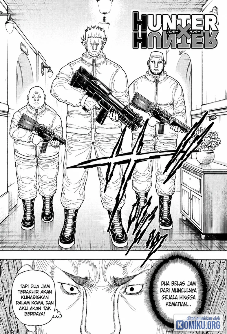 Manga Hunter x Hunter Chapter 416 gambar 2