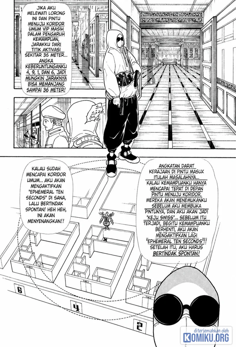 Manga Hunter x Hunter Chapter 419 gambar 2