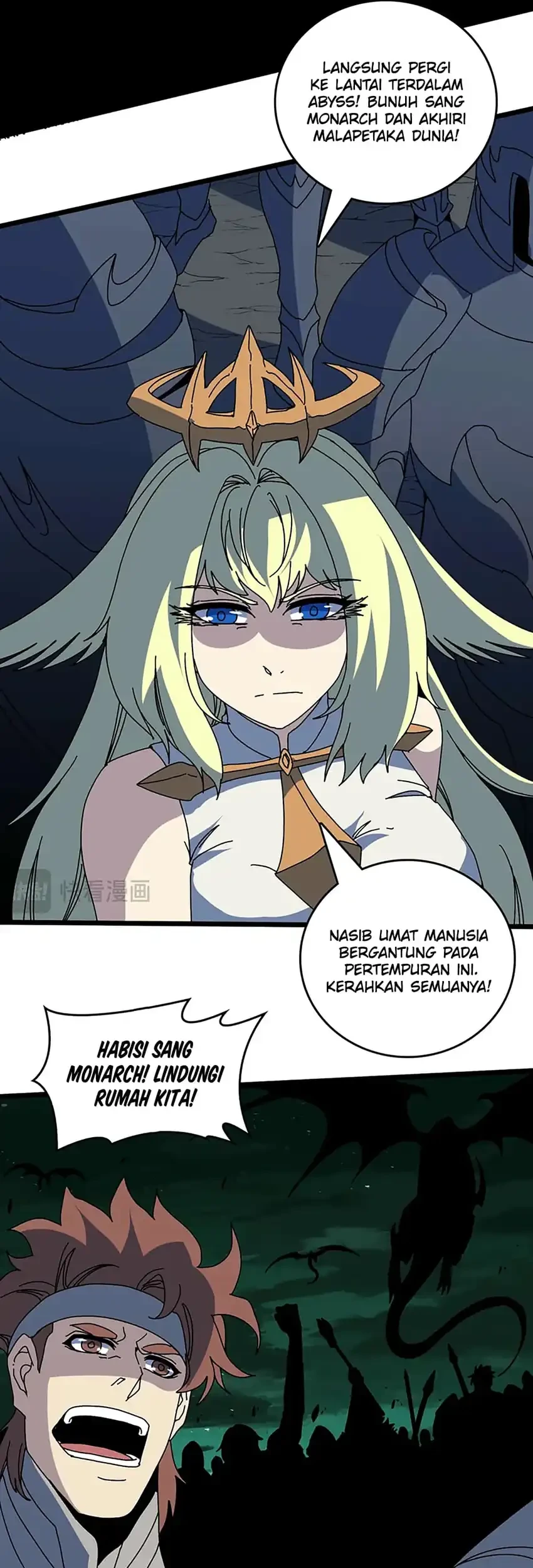 I Become Invincible Black Dragon Boss At The Start Chapter 100 Gambar 5