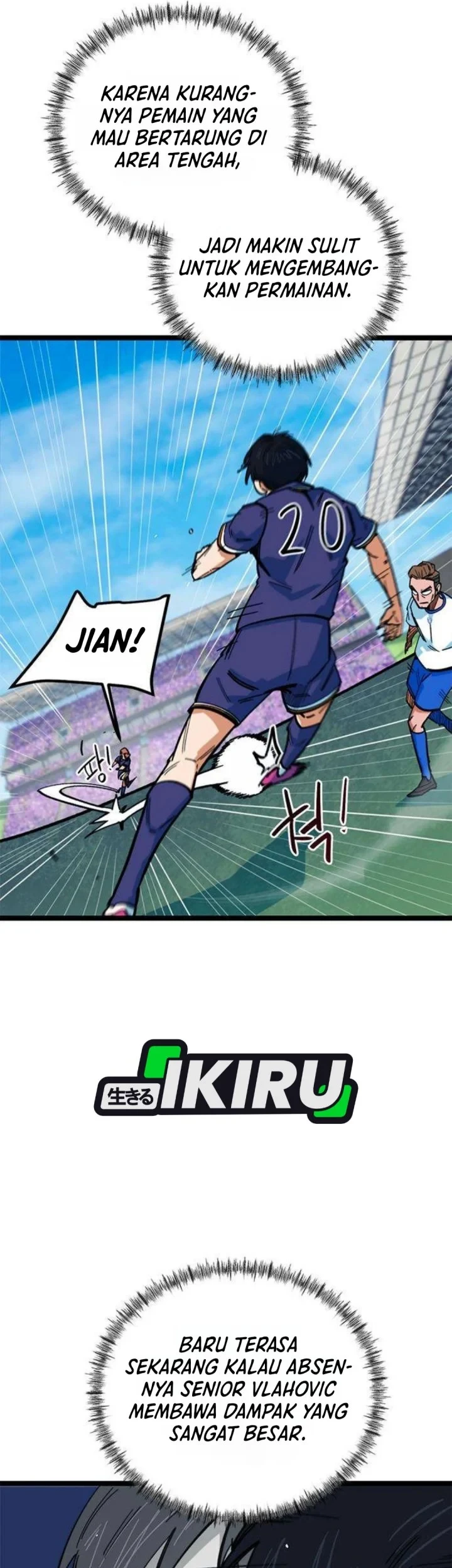 I’m Being Misunderstood as a Soccer Genius Chapter 84 Gambar 6