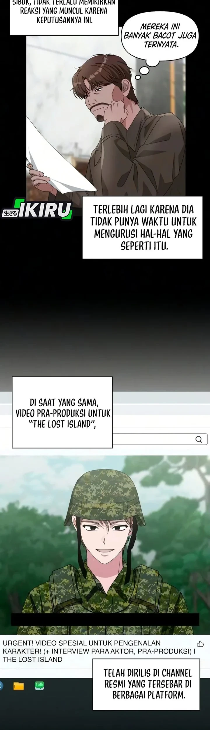 I Was Immediately Mistaken for a Monster Genius Actor Chapter 99 Gambar 7