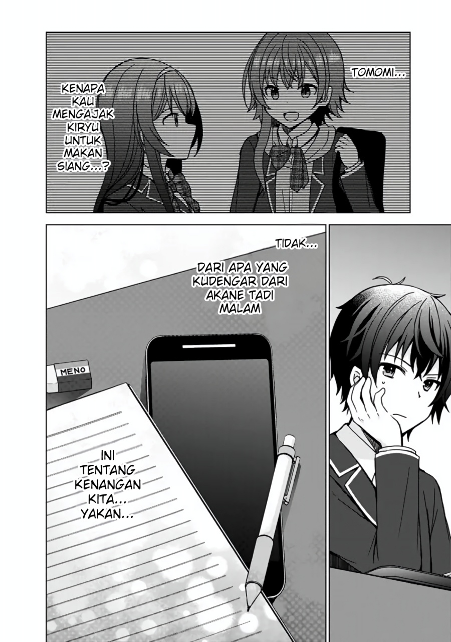 Iinazuke ga Dekita to Omottara, Sono Iinazuke ga Gakkou de Yuumei na “Akuyaku Reijou” Dattan dakedo, Dou Sureba Ii? Chapter 5 Gambar 3