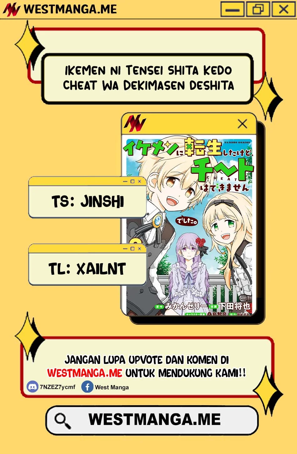 Ikemen ni Tensei Shita kedo Cheat wa Dekimasen Shita. Chapter 7 Gambar 3