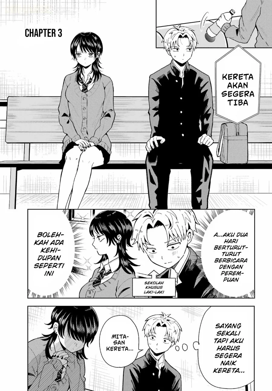 Manga Ikiru no Hetana Tako no Joshi Chapter 3 gambar 2