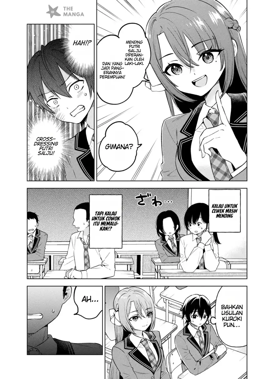 Inkyā no ore ga sekigae de S-kyū bishoujo ni kakomaretara himitsu no kankei ga hajimatta Chapter 8 Gambar 4