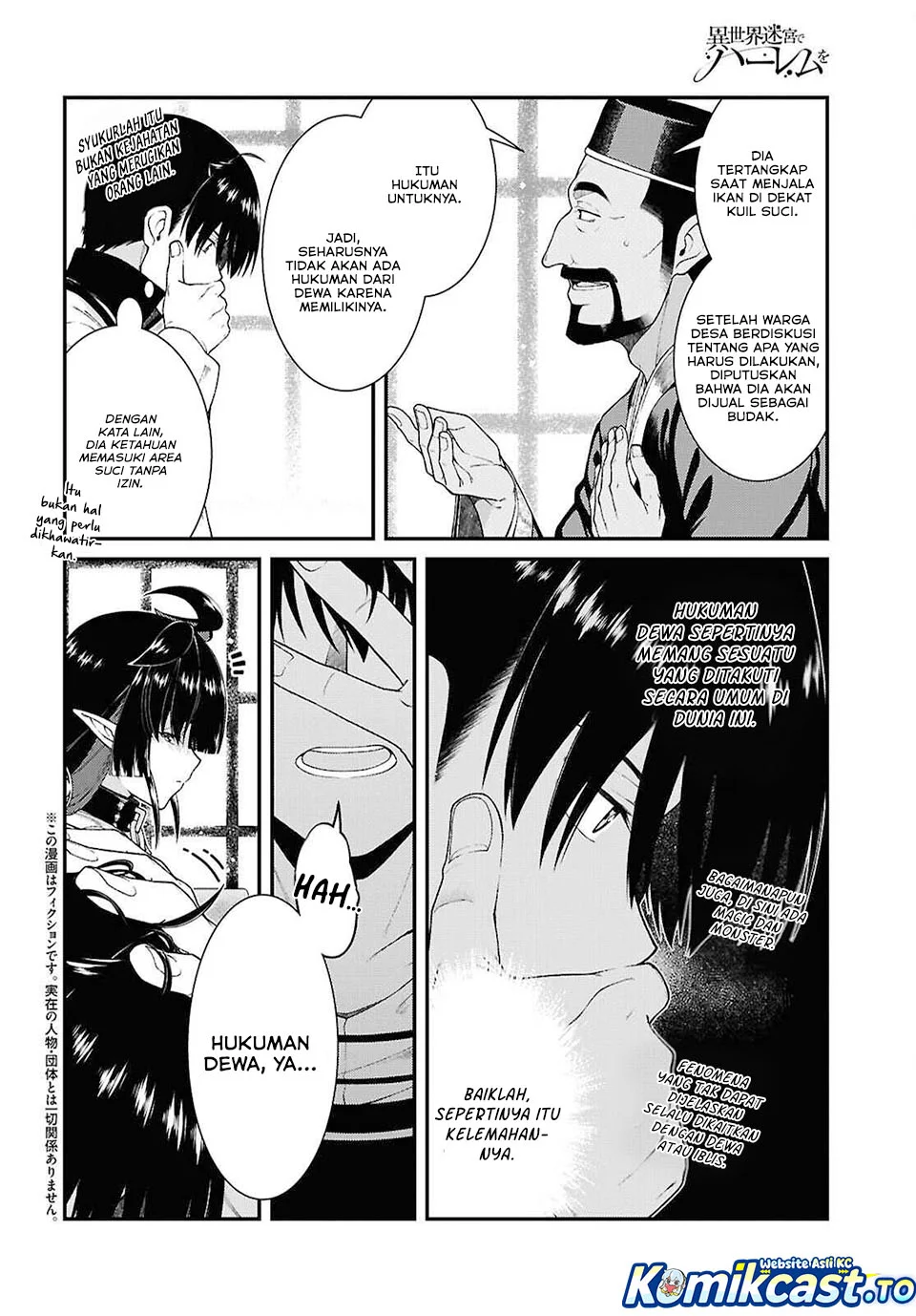 Manga Isekai Meikyuu de Harem wo Chapter 103 gambar 2