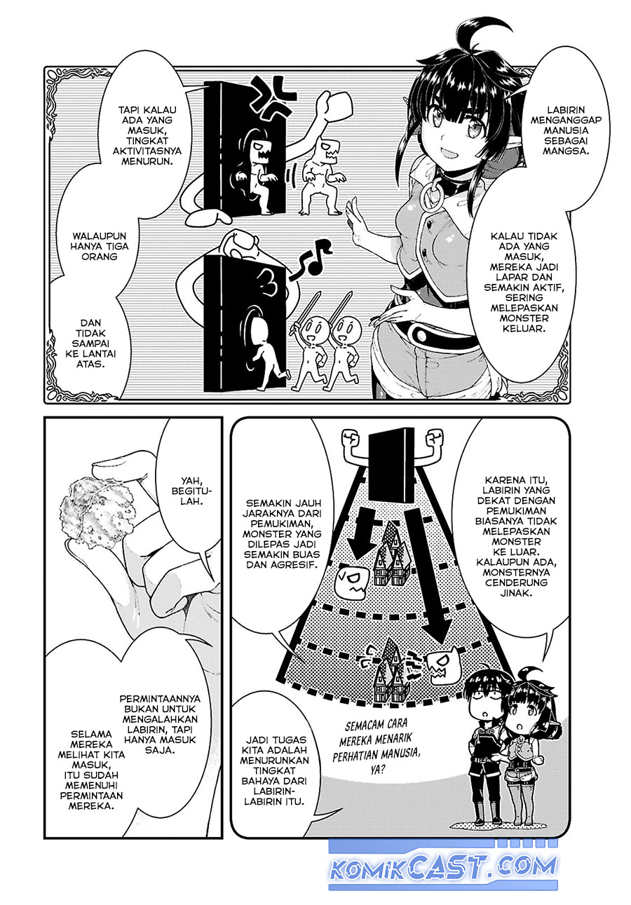 Manga Isekai Meikyuu de Harem wo Chapter 89 gambar 2