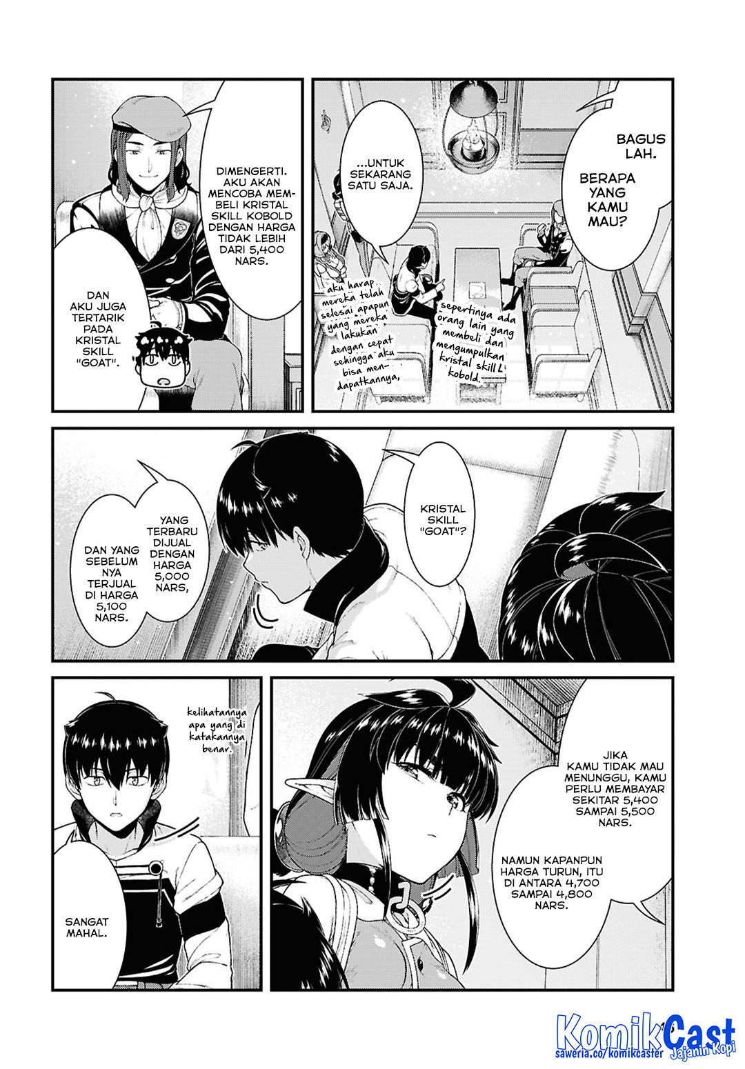 Manga Isekai Meikyuu de Harem wo Chapter 92 gambar 2
