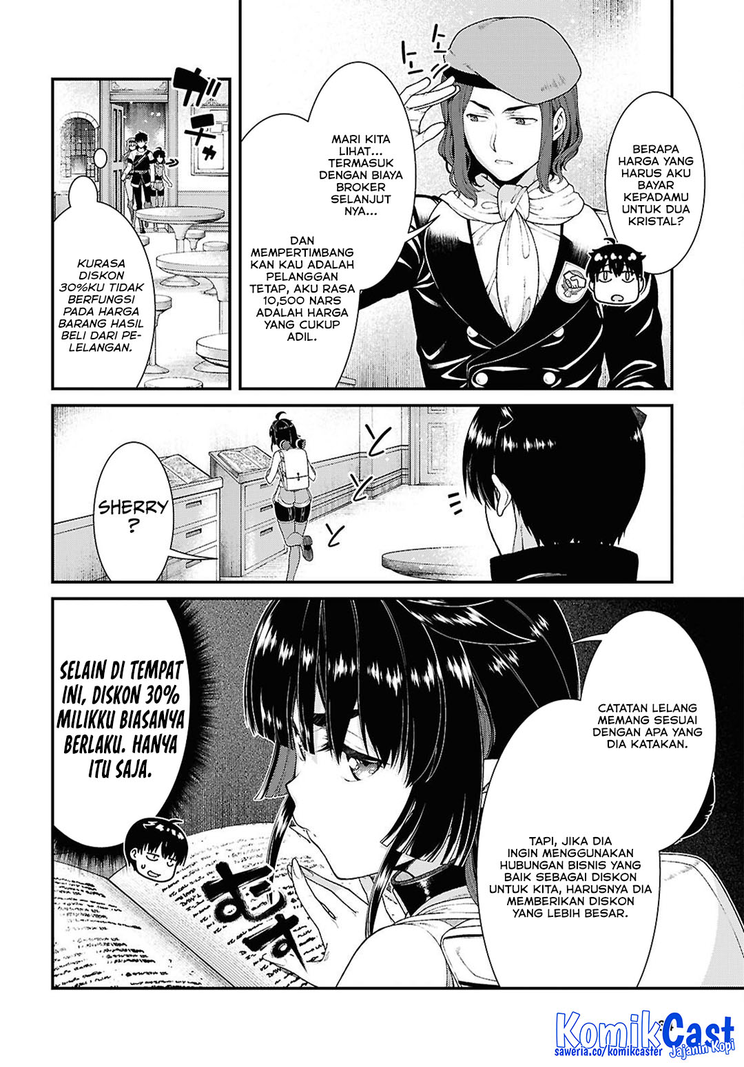 Manga Isekai Meikyuu de Harem wo Chapter 94 gambar 2