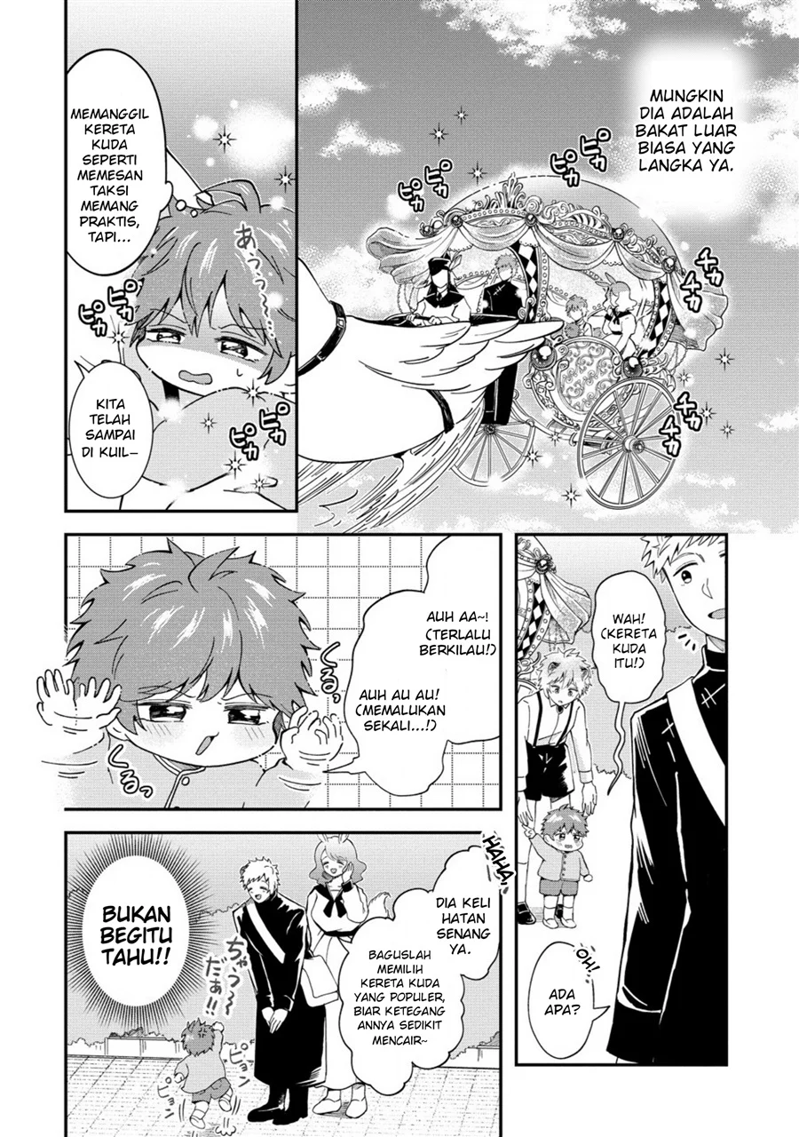 Manga Isekai no Joushiki wa Muzukashii: Kishou de Saijaku na Hitozoku ni Tensei Shita Kedo Butsuri Igai de Saikyou ni Nari Sou Desu Chapter 3.2 gambar 2