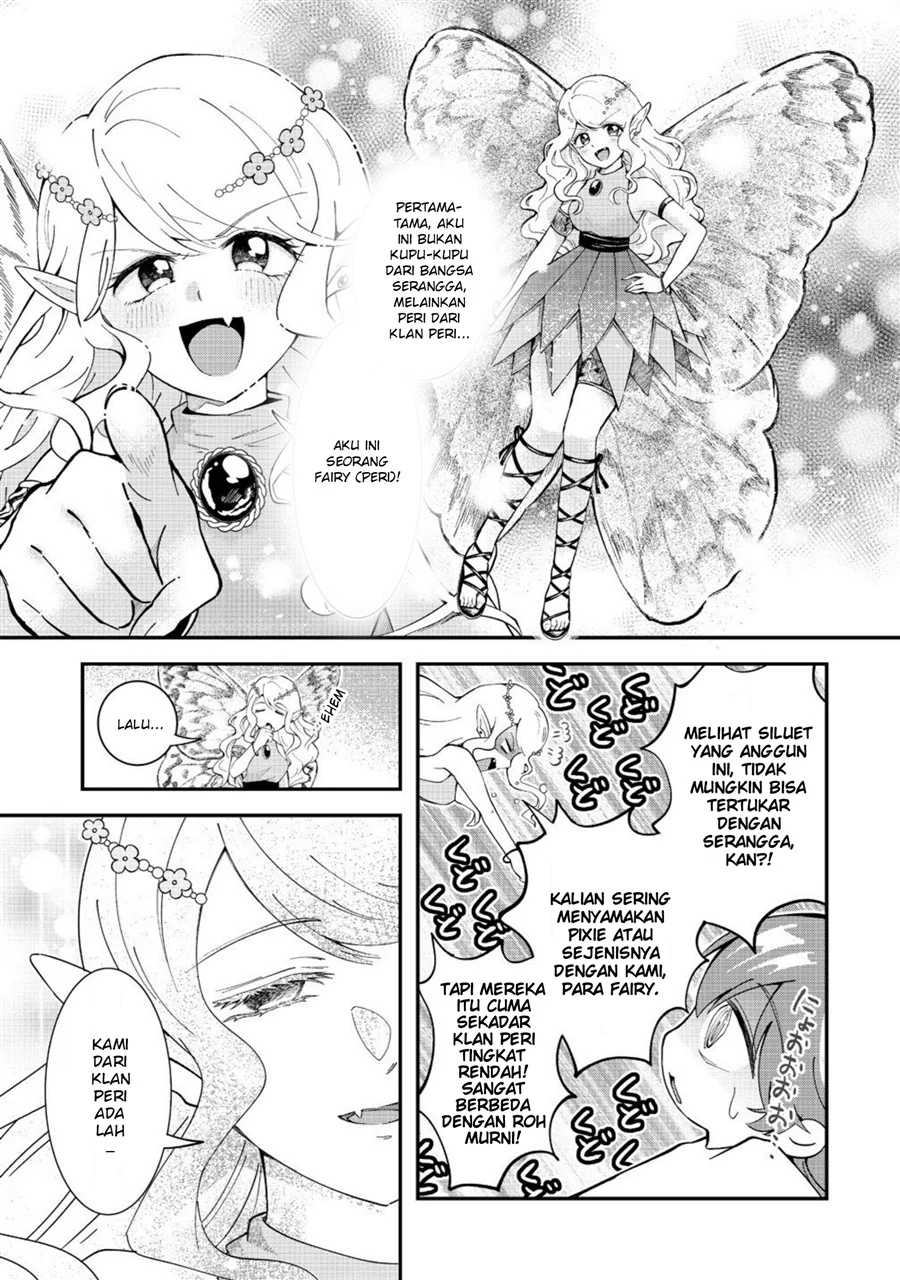 Manga Isekai no Joushiki wa Muzukashii: Kishou de Saijaku na Hitozoku ni Tensei Shita Kedo Butsuri Igai de Saikyou ni Nari Sou Desu Chapter 5.2 gambar 2