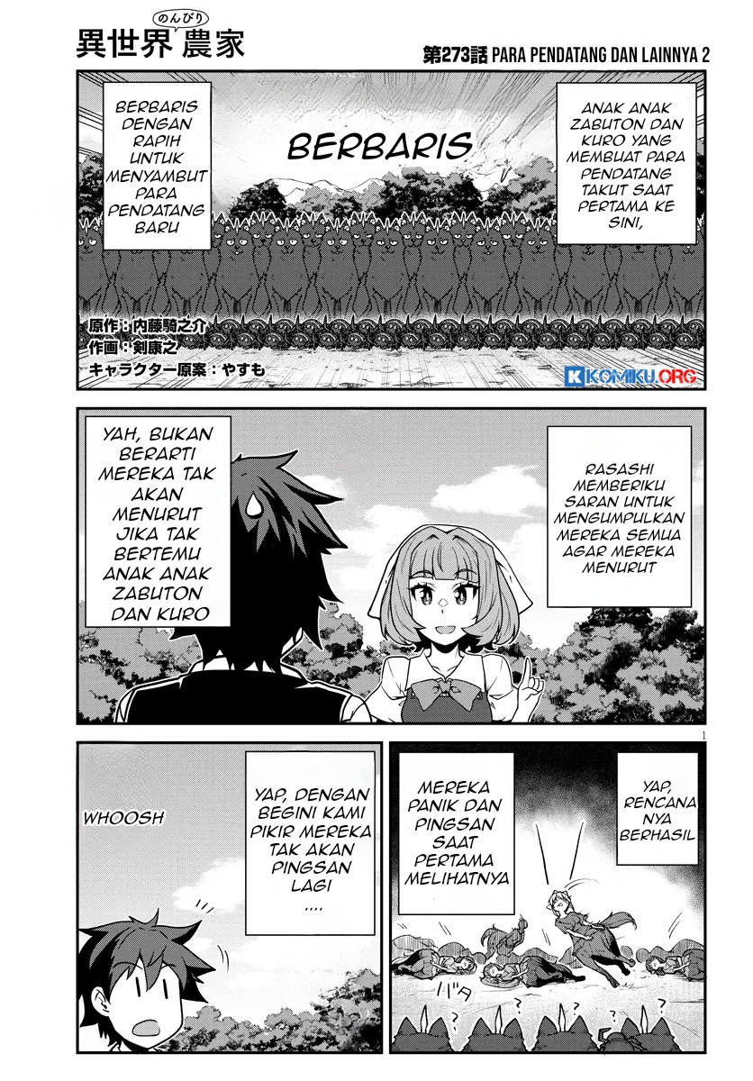 Manga Isekai Nonbiri Nouka Chapter 273 gambar 2