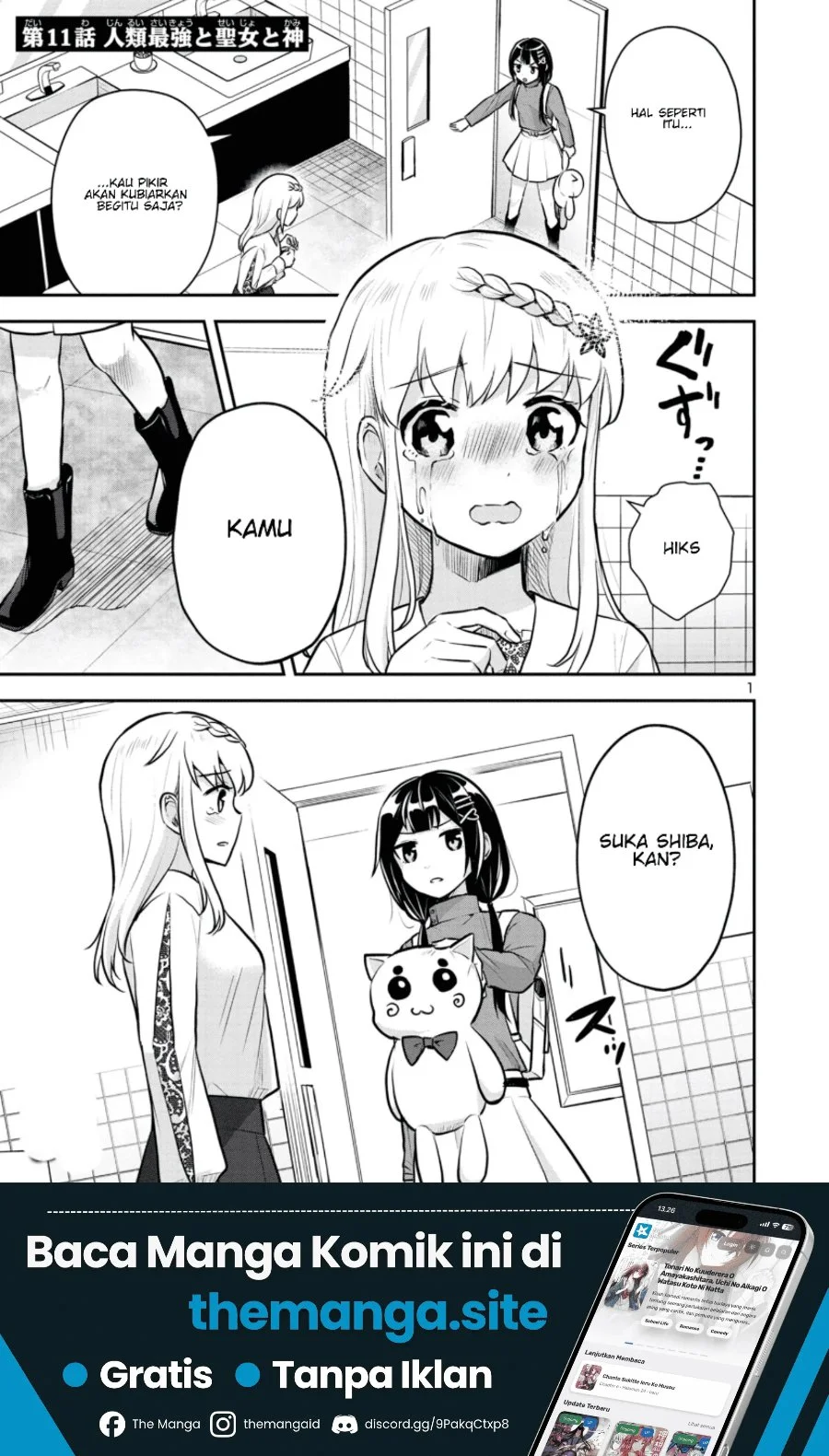 Manga Isekai Saikyou, Nippon de JK to Konkatsu Suru Chapter 11 gambar 2