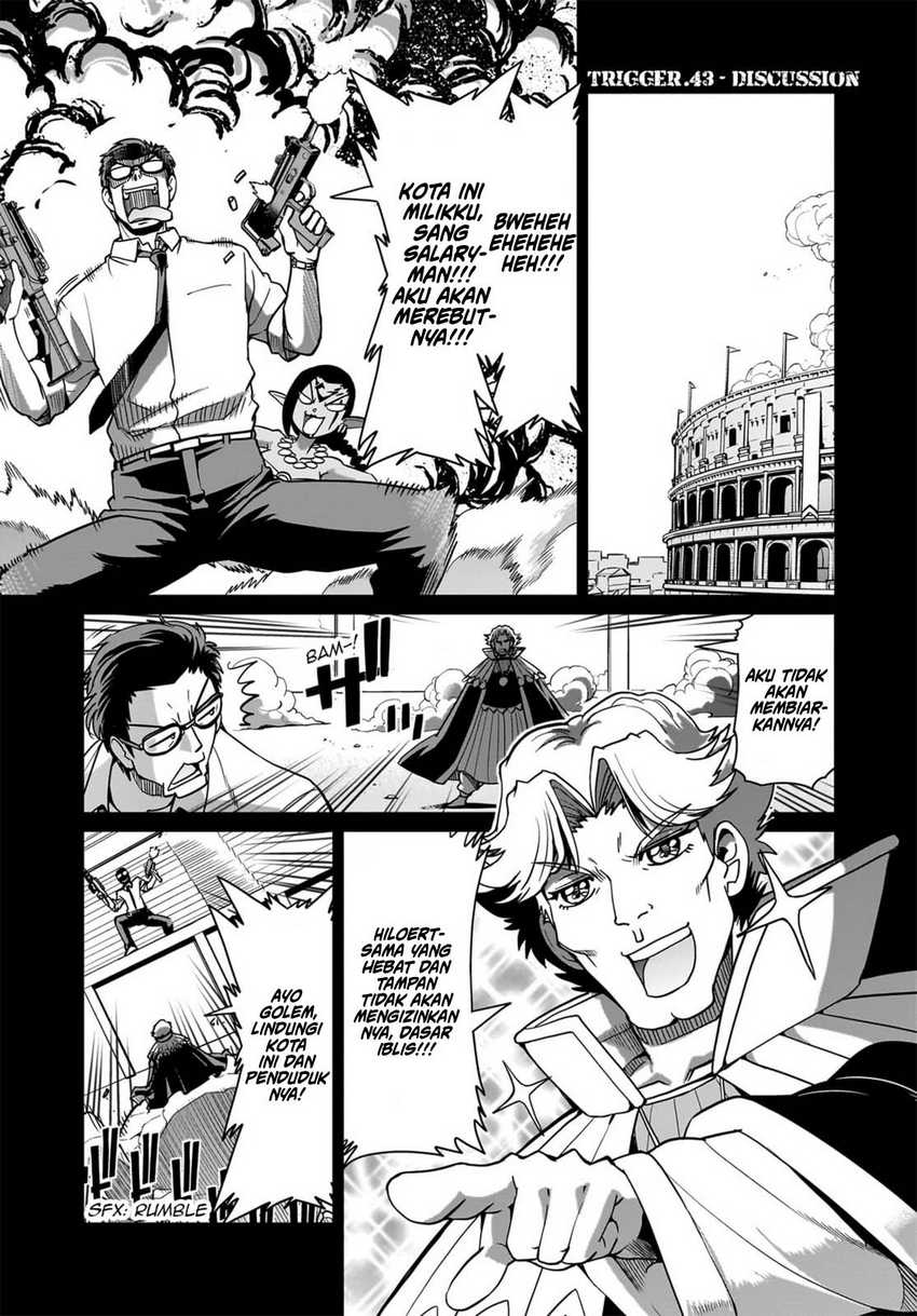 Manga Isekai Shoukan Oji-san no Juumusou Life – Sabage Suki Salaryman wa Kaisha Owari ni Isekai e Chokki suru Chapter 43 gambar 2