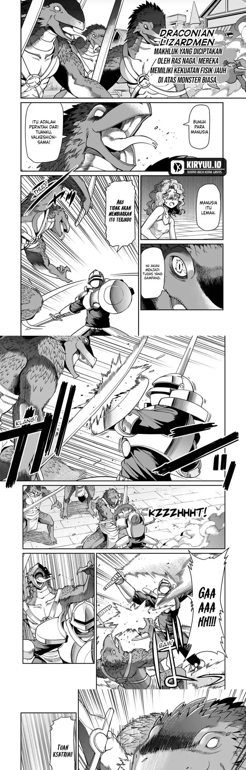 Manga Isekai Shoukan Oji-san no Juumusou Life – Sabage Suki Salaryman wa Kaisha Owari ni Isekai e Chokki suru Chapter 65 gambar 2