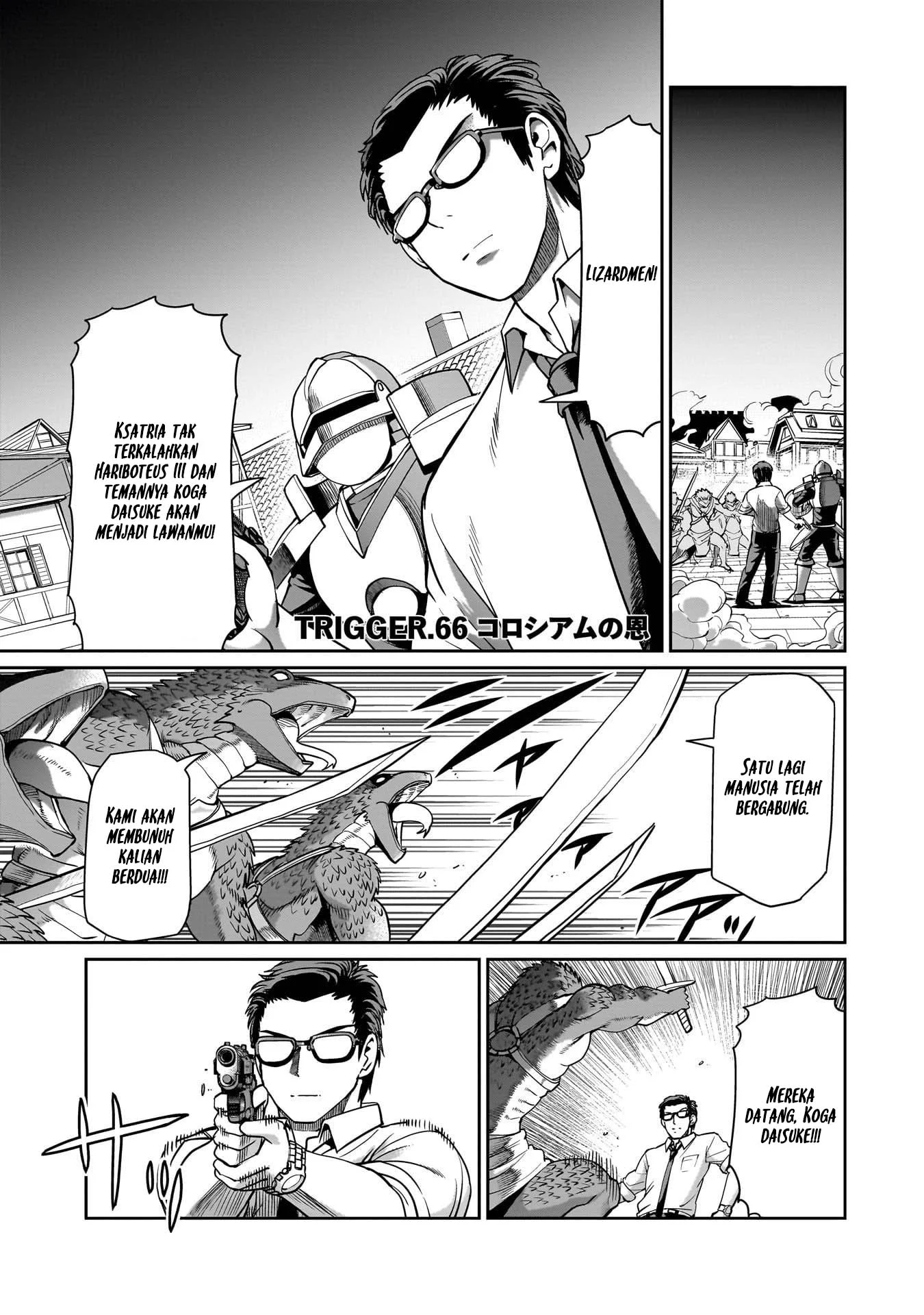 Manga Isekai Shoukan Oji-san no Juumusou Life – Sabage Suki Salaryman wa Kaisha Owari ni Isekai e Chokki suru Chapter 66 gambar 2