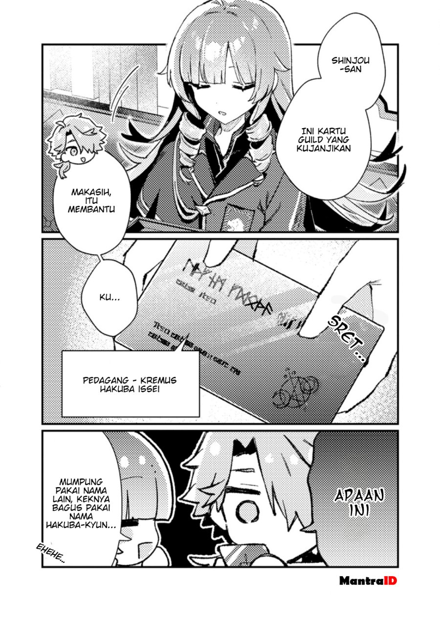 Manga Isekai Shounin Skill wo Kushi Shite, Yuuyuu Jiteki na Okanemochi Slow Life wo Okurimasu Chapter 13.1 gambar 2