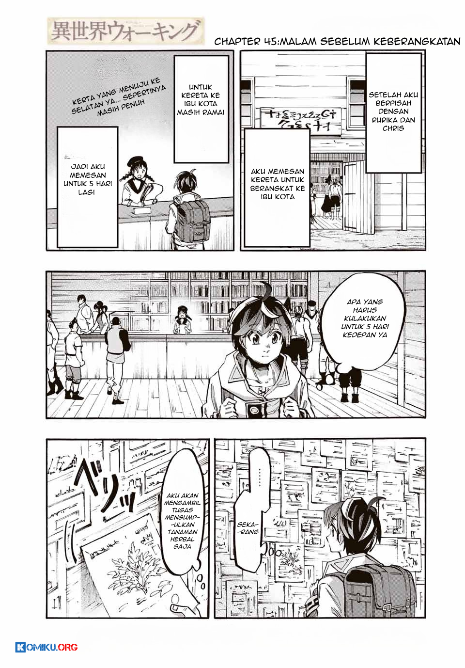 Manga Isekai Walking Chapter 45 gambar 2