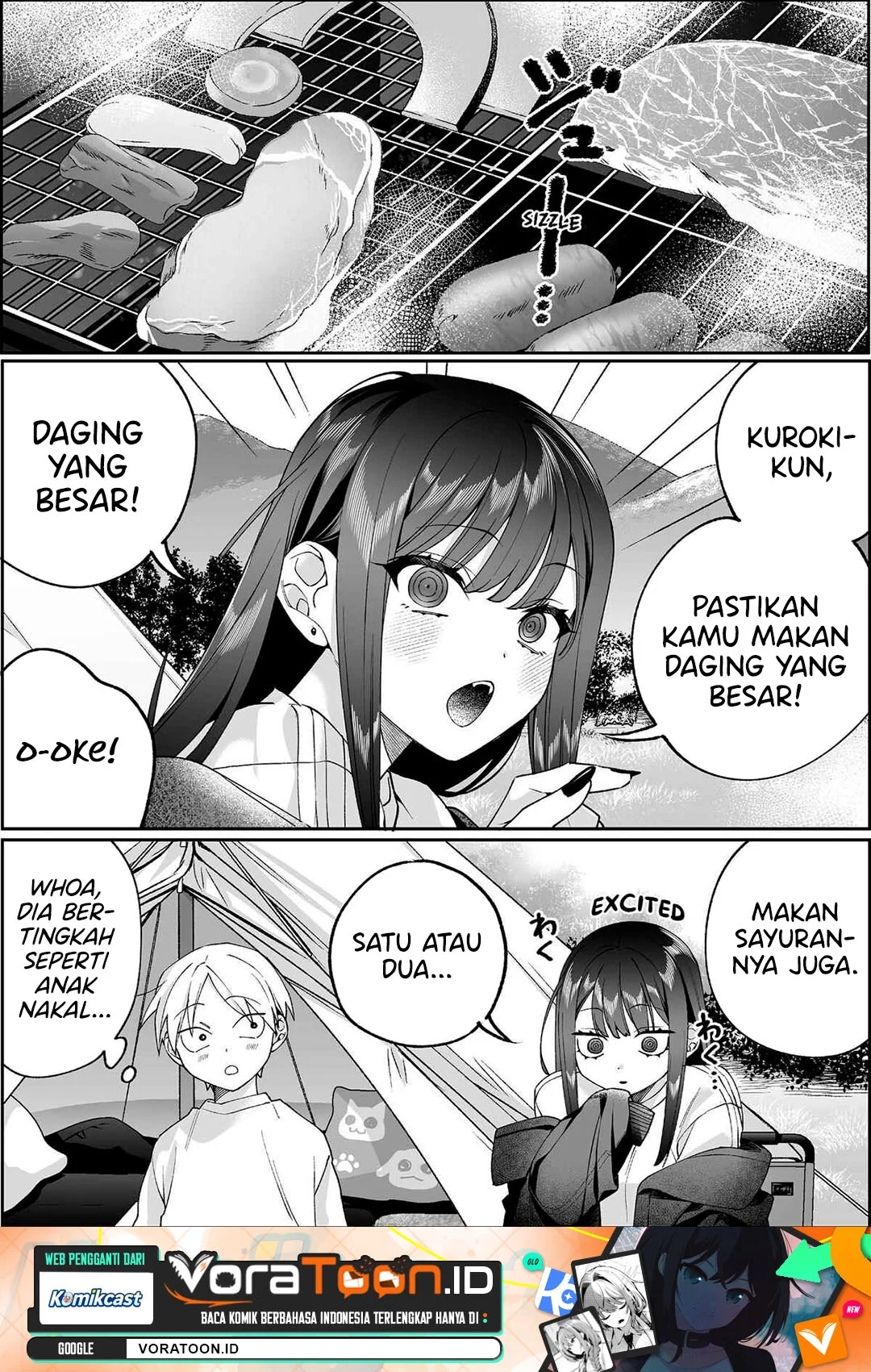 Manga Jirai nandesu ka? Chihara-san (That Girl Is Cute… But Dangerous?) Chapter 103 gambar 2