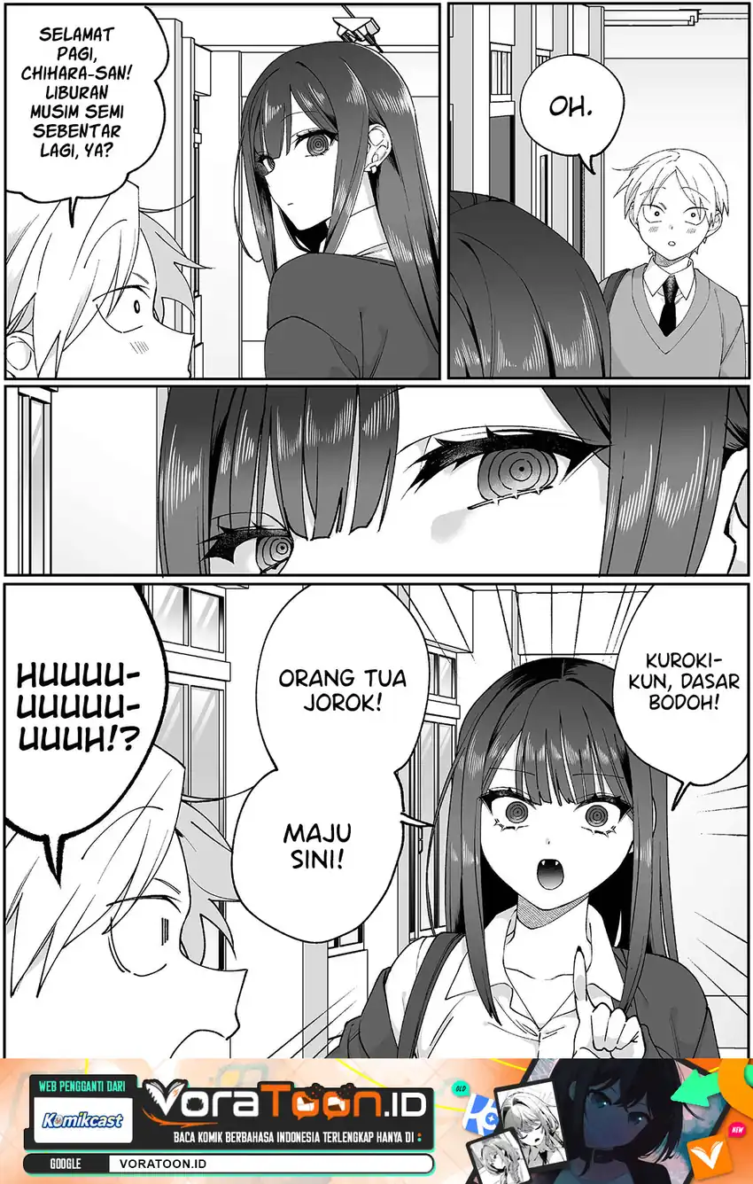 Manga Jirai nandesu ka? Chihara-san (That Girl Is Cute… But Dangerous?) Chapter 106 gambar 2