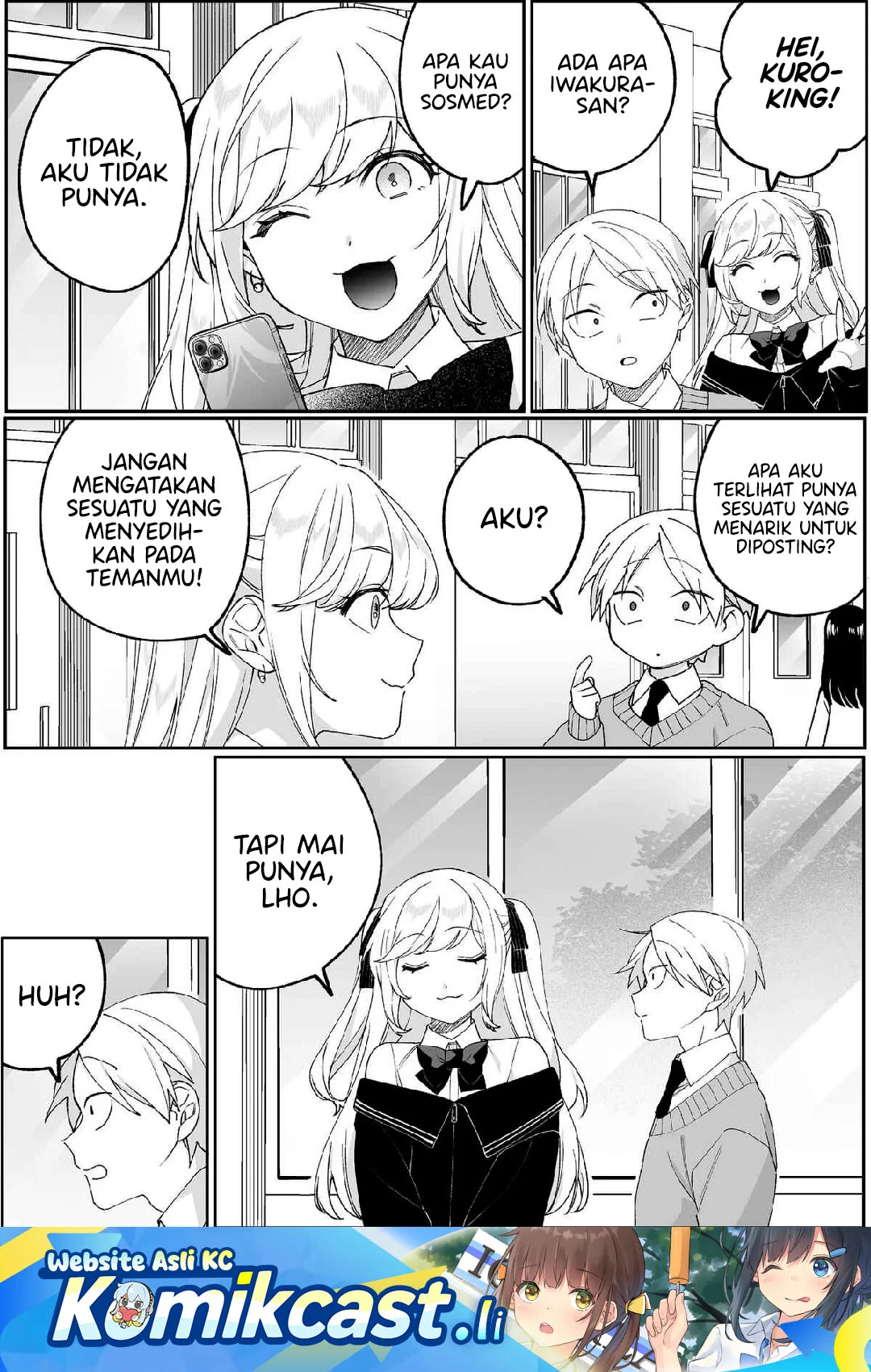 Manga Jirai nandesu ka? Chihara-san (That Girl Is Cute… But Dangerous?) Chapter 88 gambar 2