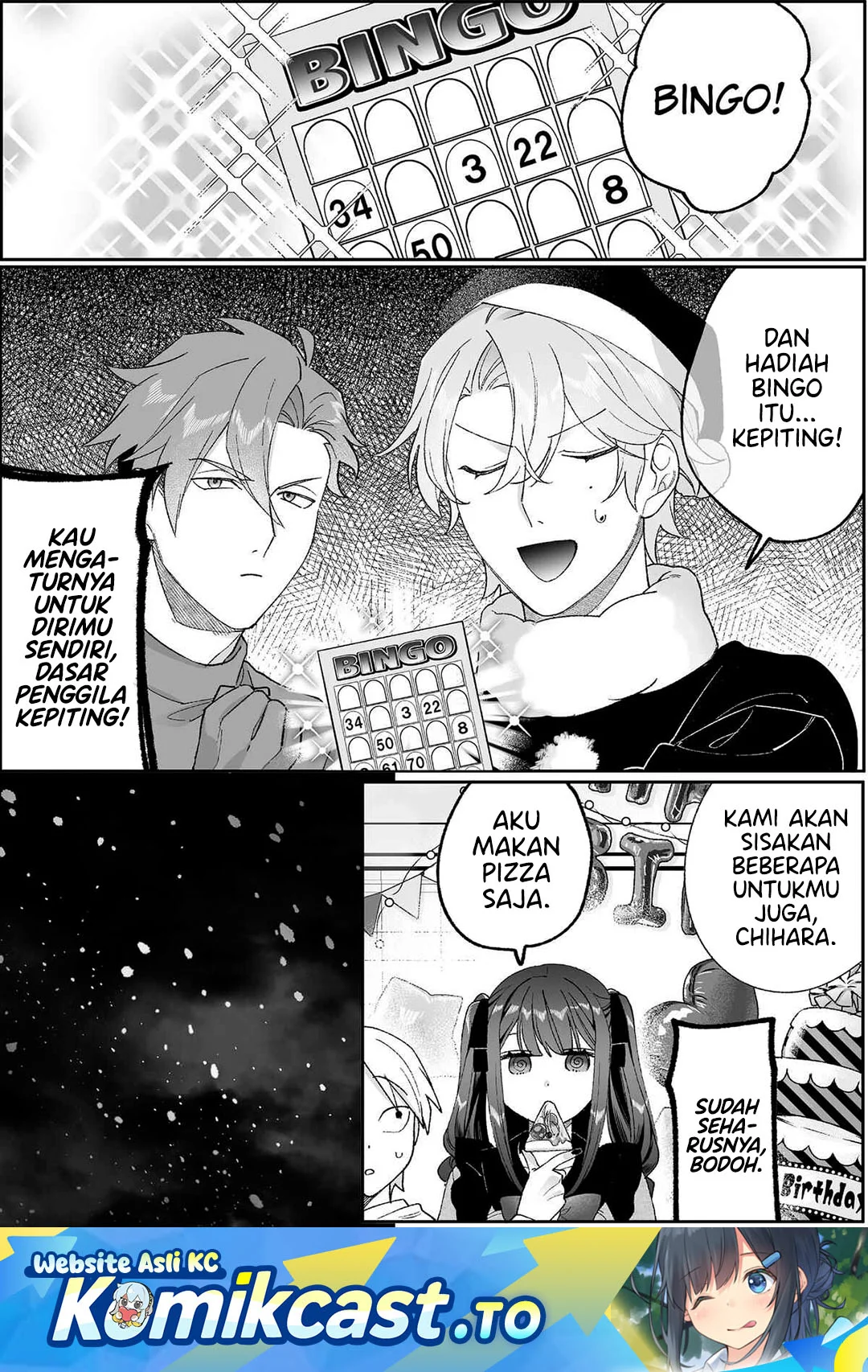 Manga Jirai nandesu ka? Chihara-san (That Girl Is Cute… But Dangerous?) Chapter 92 gambar 2