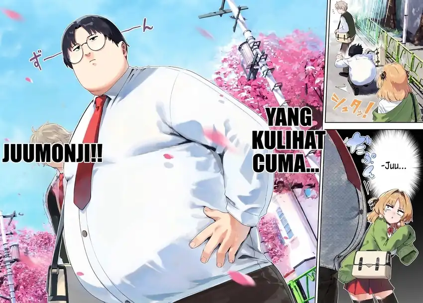 Juumonji-kun shika mienai!! Chapter 1 Gambar 3