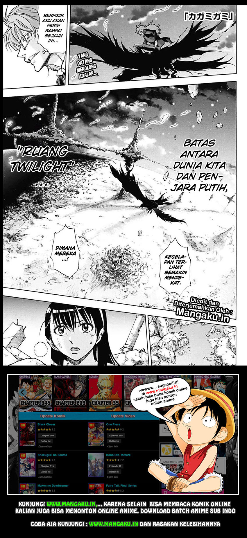 Manga Kagamigami Chapter 38 gambar 2