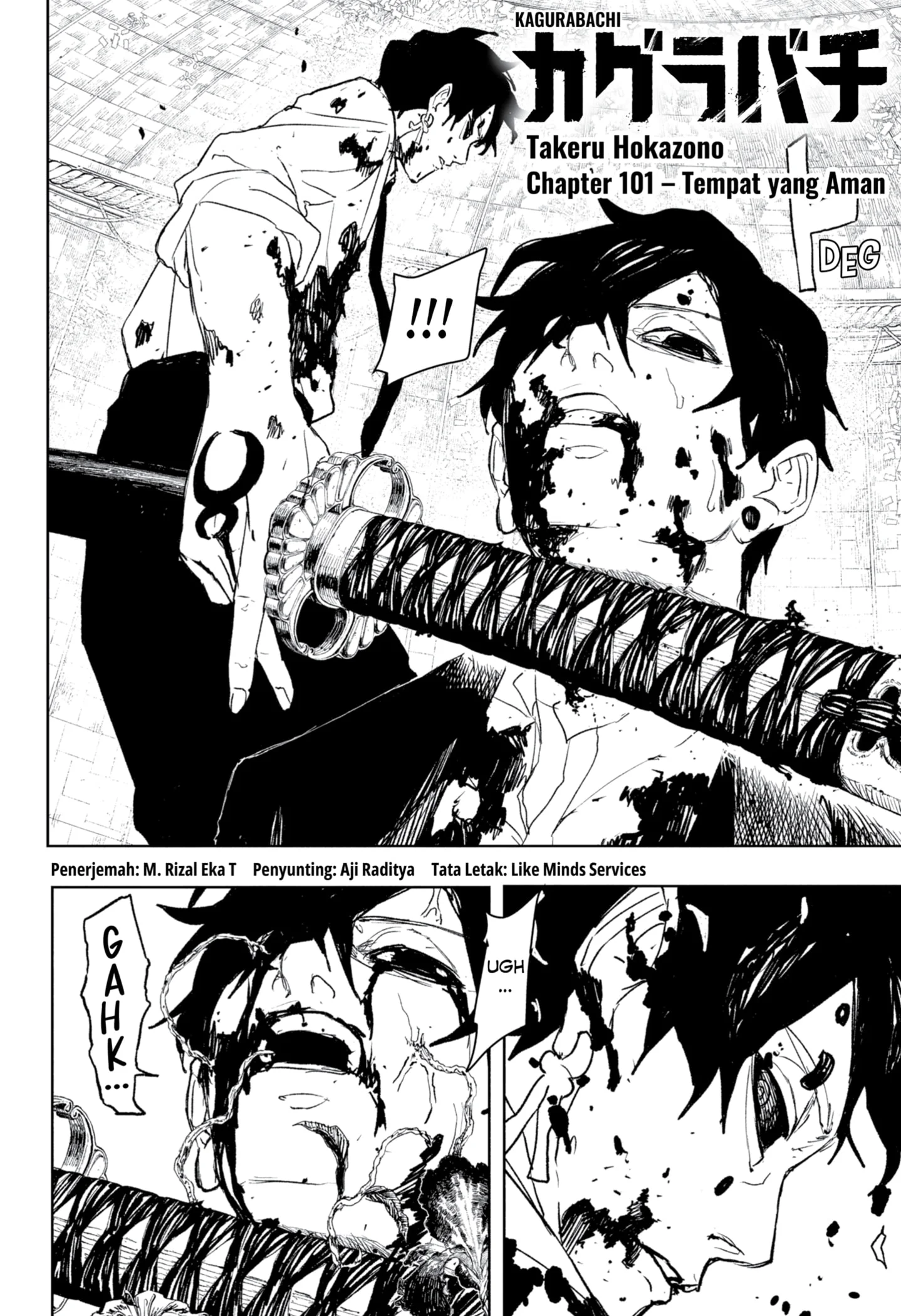 Manga Kagurabachi Chapter 101 gambar 2