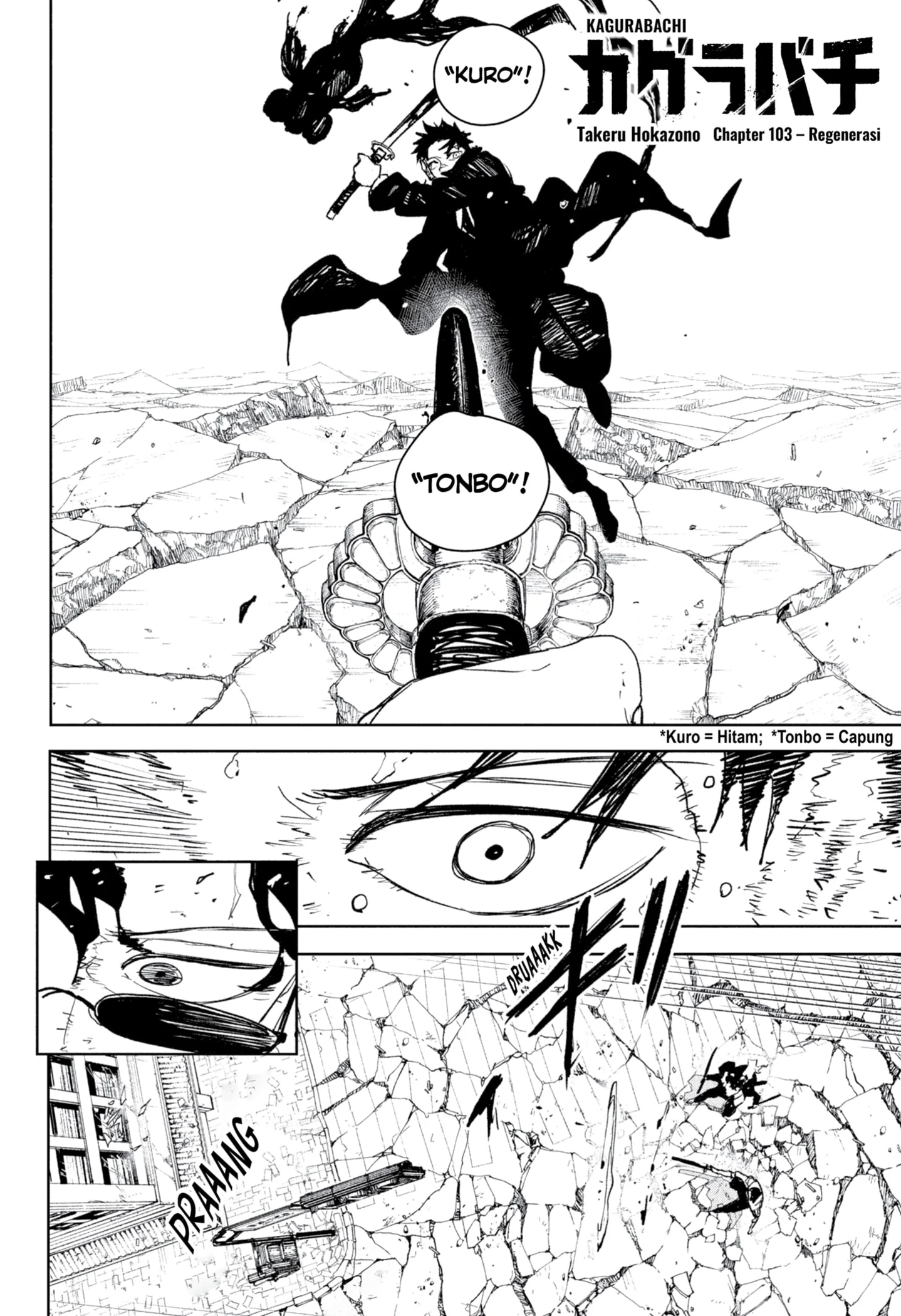Manga Kagurabachi Chapter 103 gambar 2