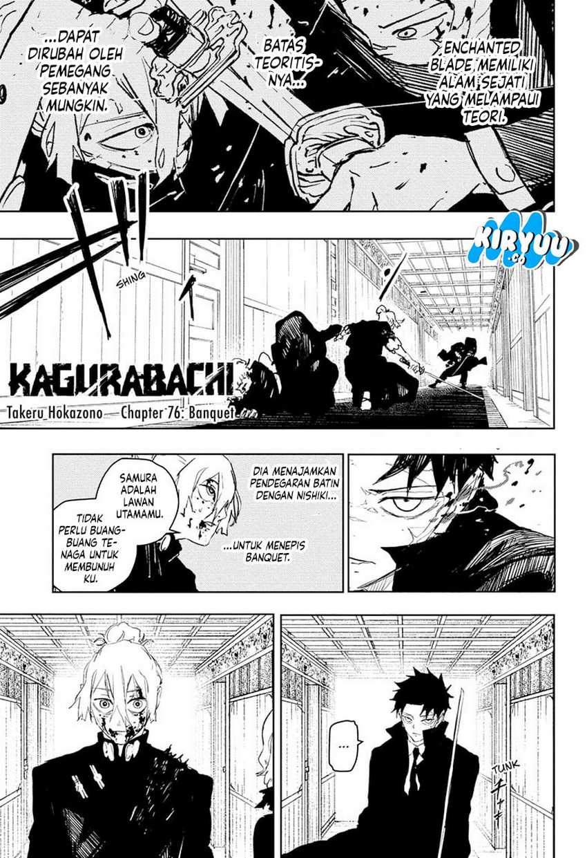 Manga Kagurabachi Chapter 76 gambar 2