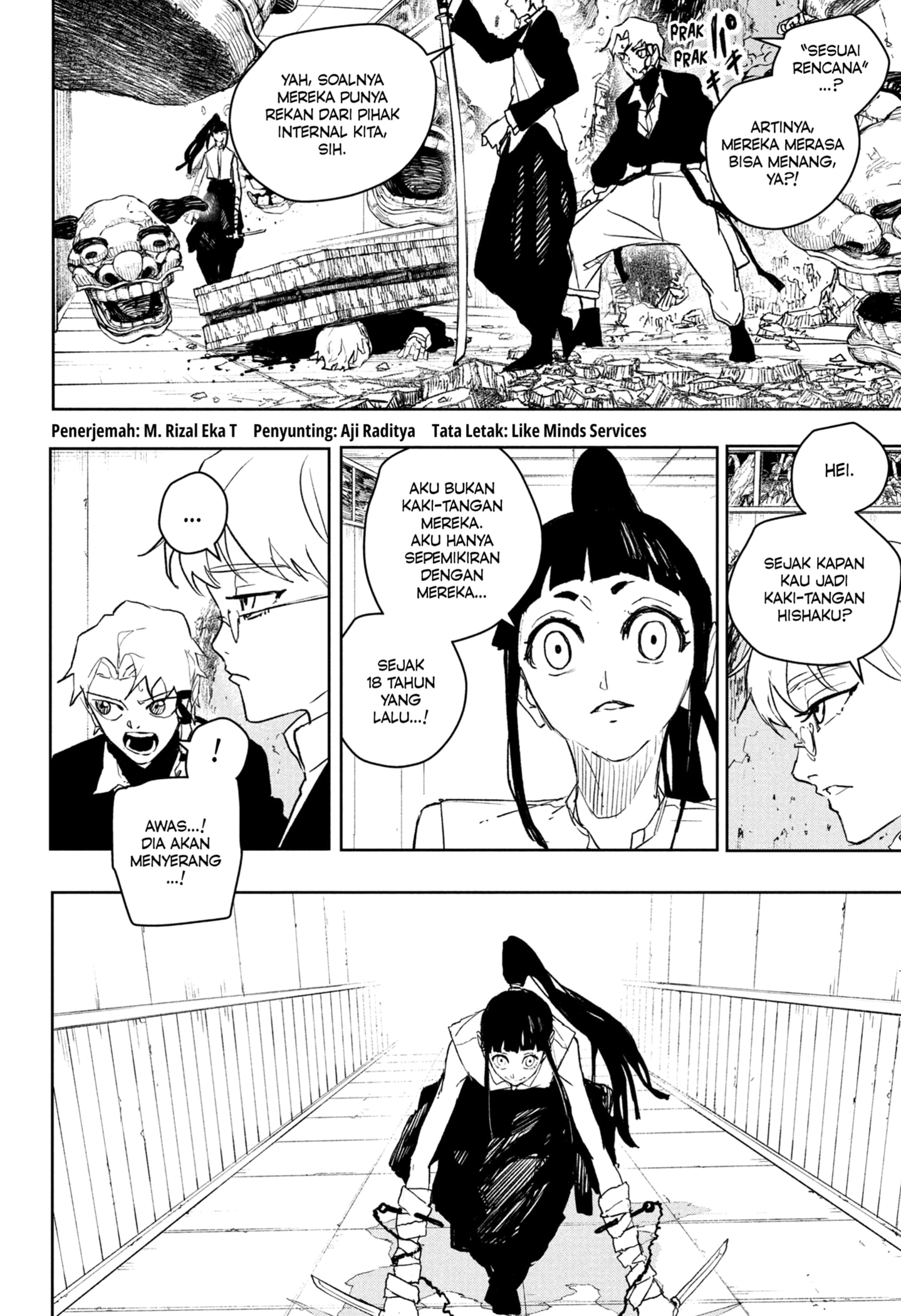Manga Kagurabachi Chapter 90 gambar 2