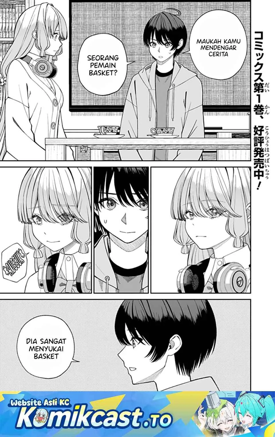 Manga Kanojo ni shitai Joshi Ichii, no Tonari de Mitsuketa Amari-chan Chapter 10.3 gambar 2