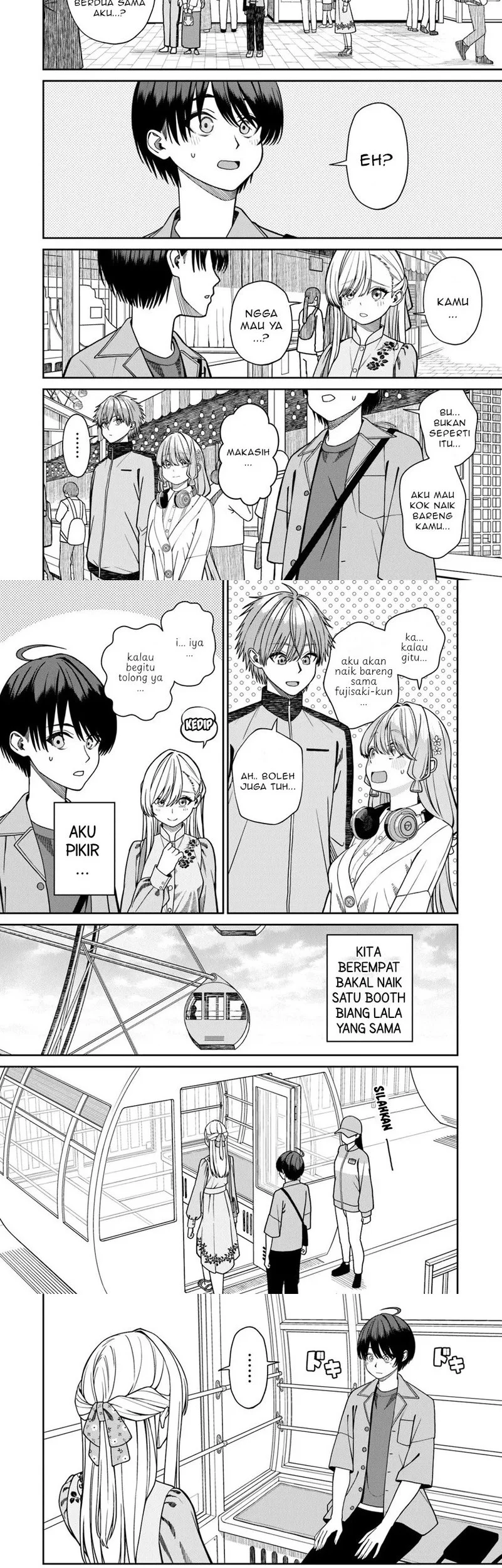 Manga Kanojo ni shitai Joshi Ichii, no Tonari de Mitsuketa Amari-chan Chapter 7.1 gambar 2