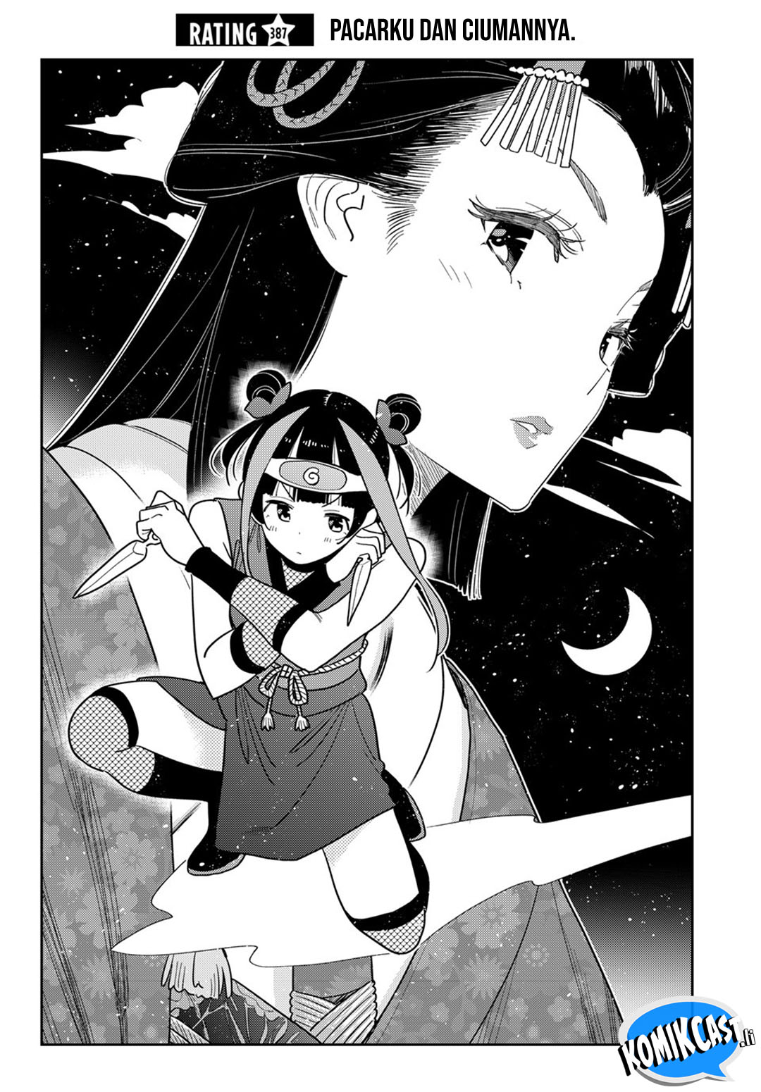 Manga Kanojo Okarishimasu Chapter 387 gambar 2