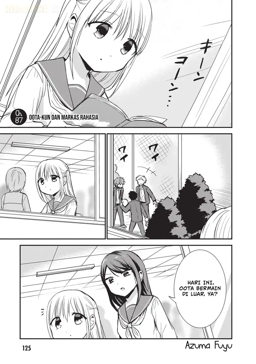 Manga Kao ni denai Kashiwada-san to Kao ni deru Ota-kun Chapter 87 gambar 2