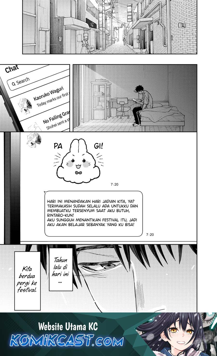 Manga Kaoru Hana wa Rin to Saku Chapter 148 gambar 2