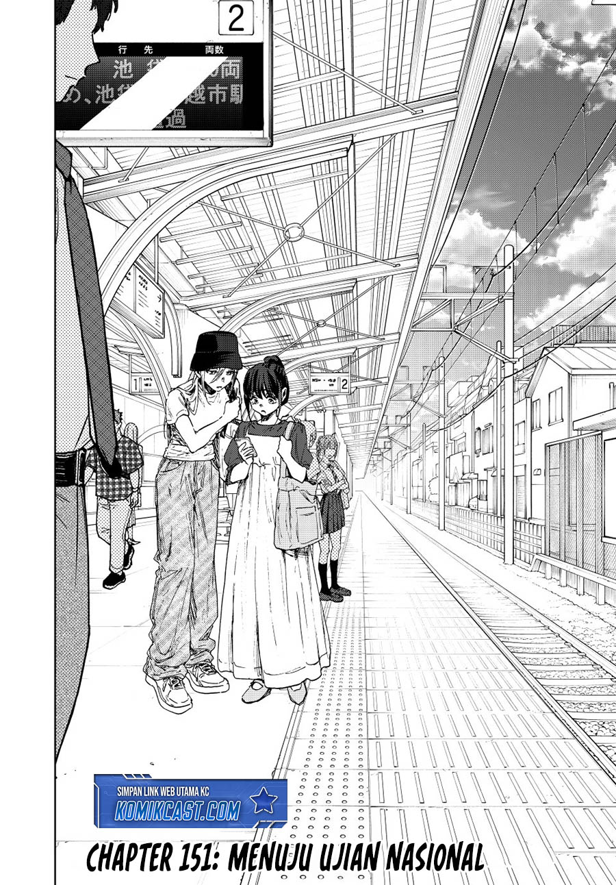 Manga Kaoru Hana wa Rin to Saku Chapter 151 gambar 2