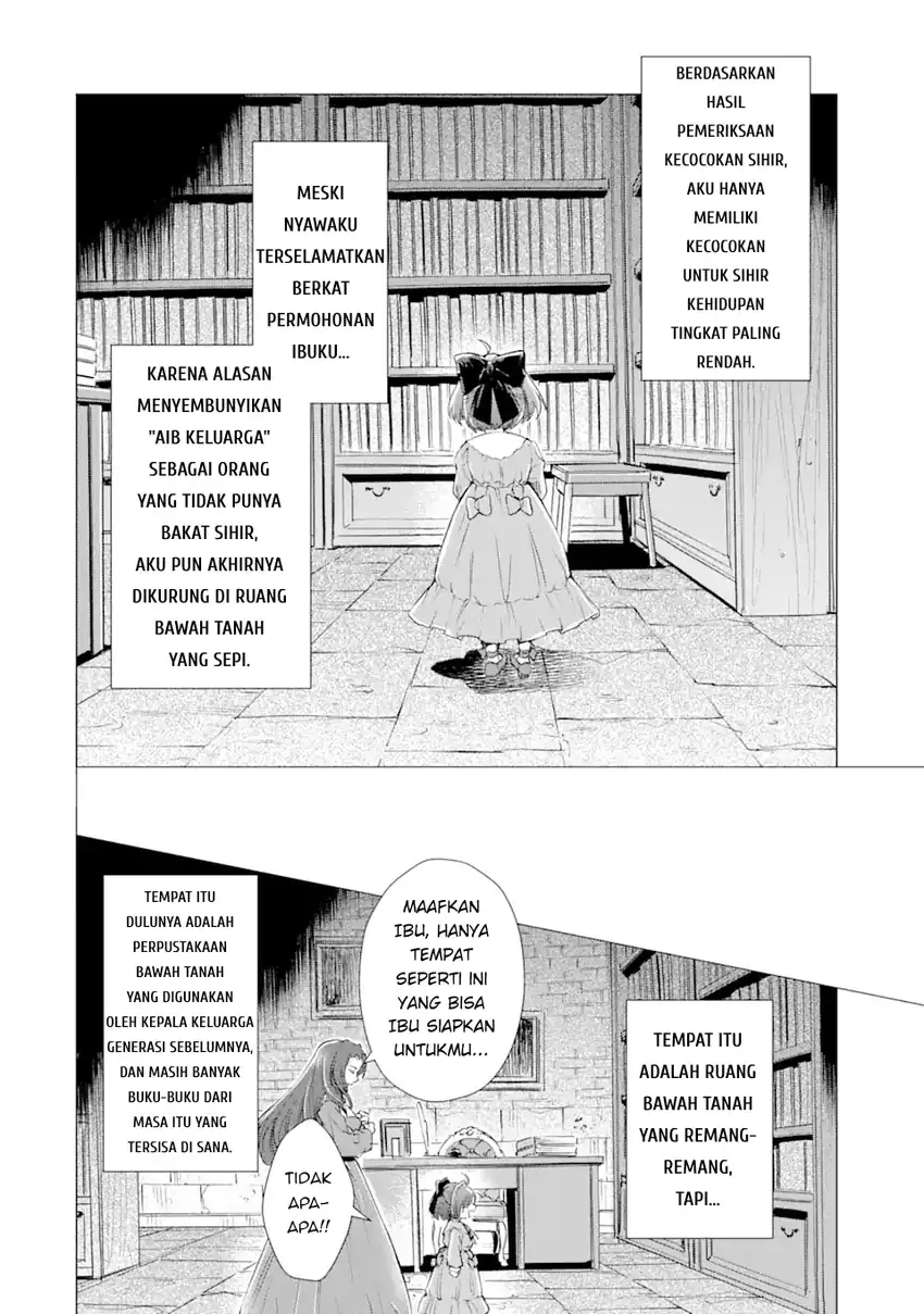 Kareinaru Akujo ni Naritai wa!: Aisare Tensei Shoujo wa, Tanoshii Nidome no Jinsei o Okurimasu Chapter 1 Gambar 6
