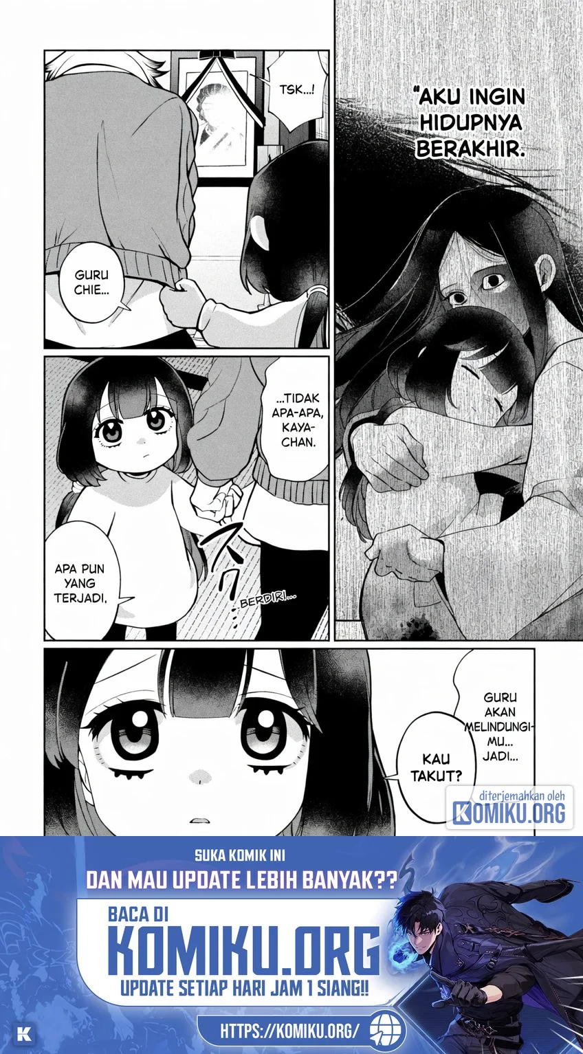 Manga Kaya-chan wa Kowakunai Chapter 46.1 gambar 2