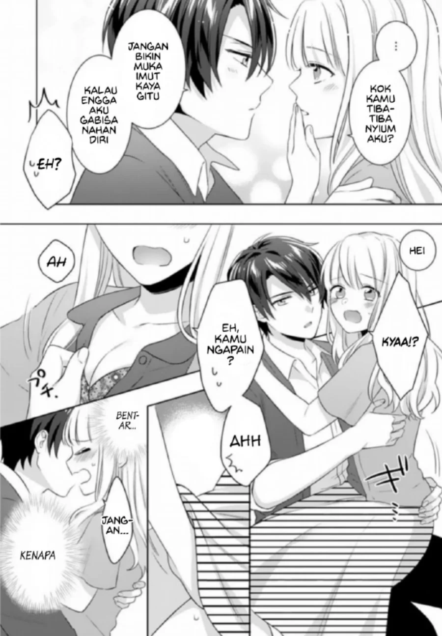 Kekkon made Ecchi wa Kinshi!?: Nengan no Shoya o Mukaeta Futari no Ohanashi. Chapter 3 Gambar 3