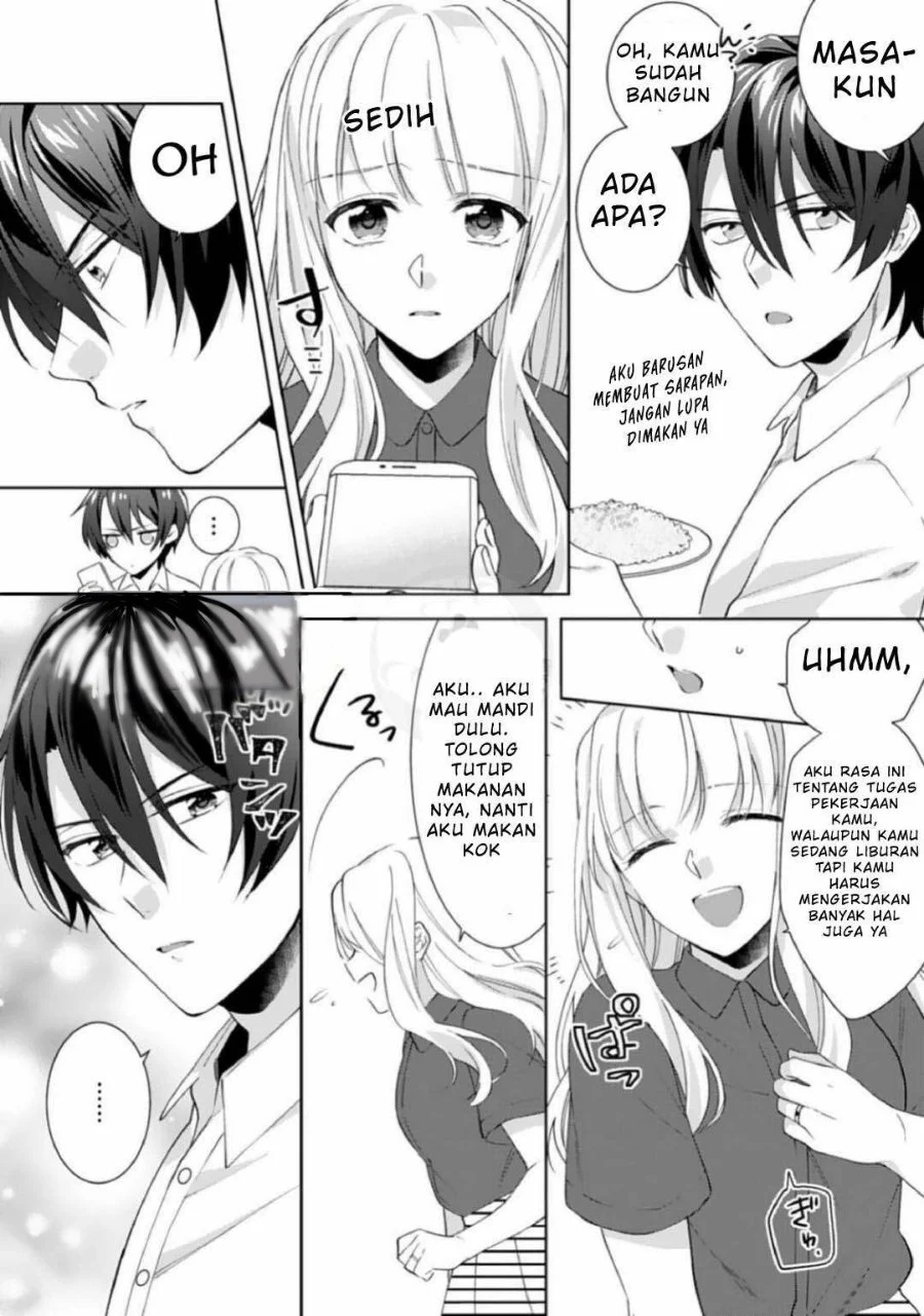 Kekkon made Ecchi wa Kinshi!?: Nengan no Shoya o Mukaeta Futari no Ohanashi. Chapter 5 Gambar 3