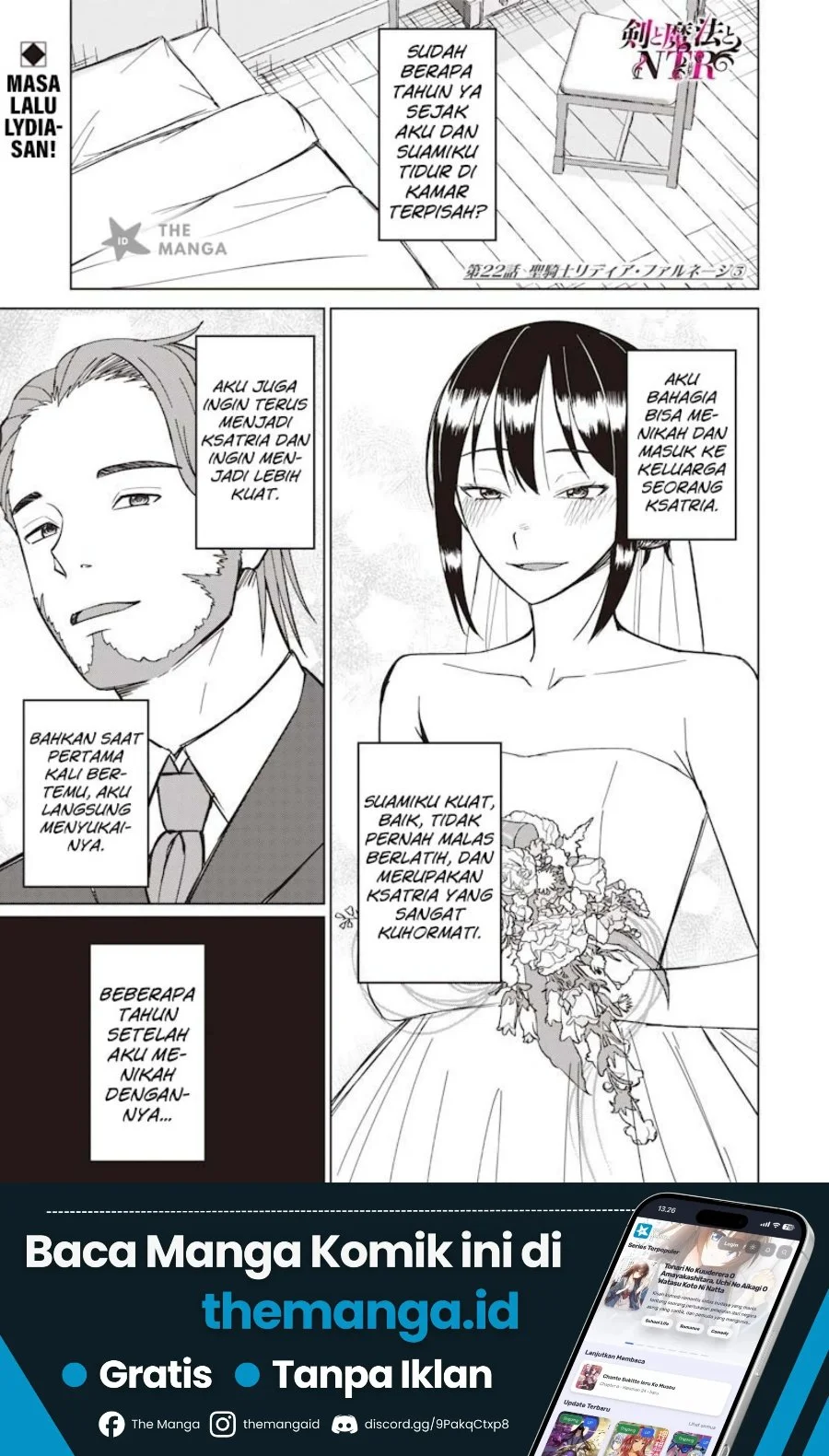 Manga Ken to Mahou to NTR Chapter 22 gambar 2