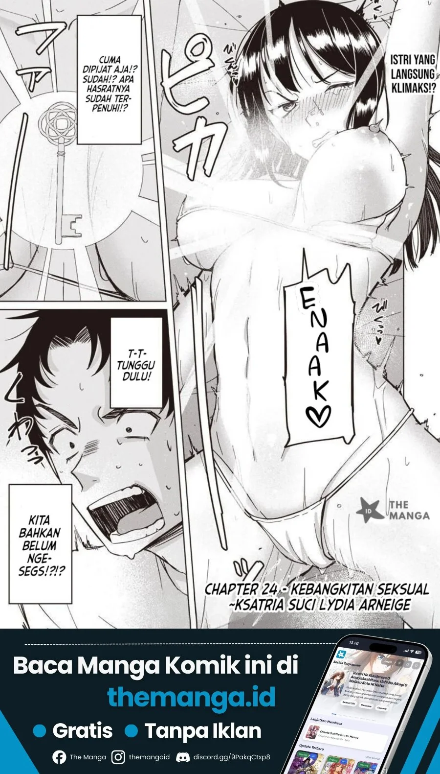 Manga Ken to Mahou to NTR Chapter 23 gambar 2