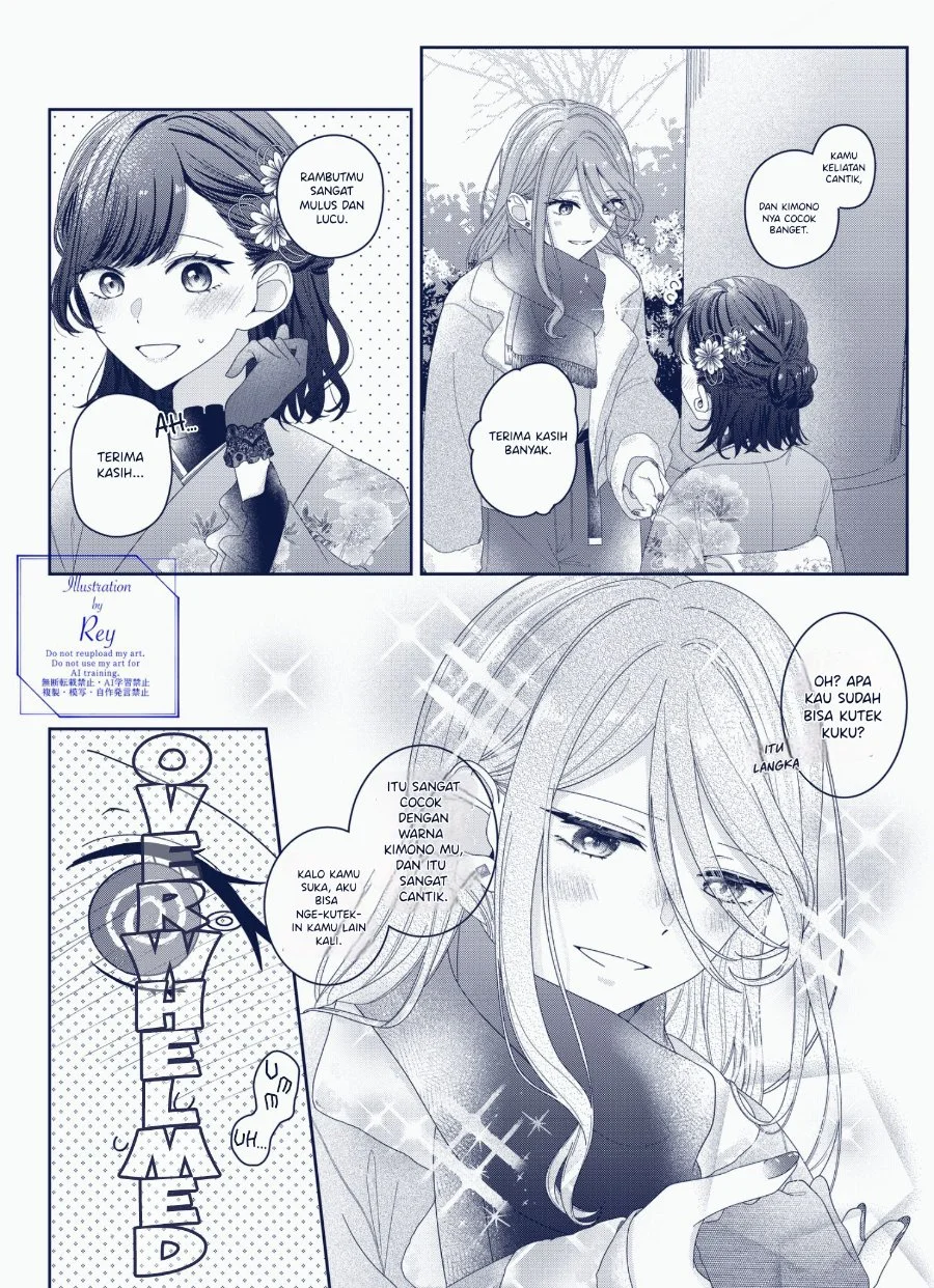 Manga Kimi Meku Yoru ni Kogarete Chapter 13.5 gambar 2