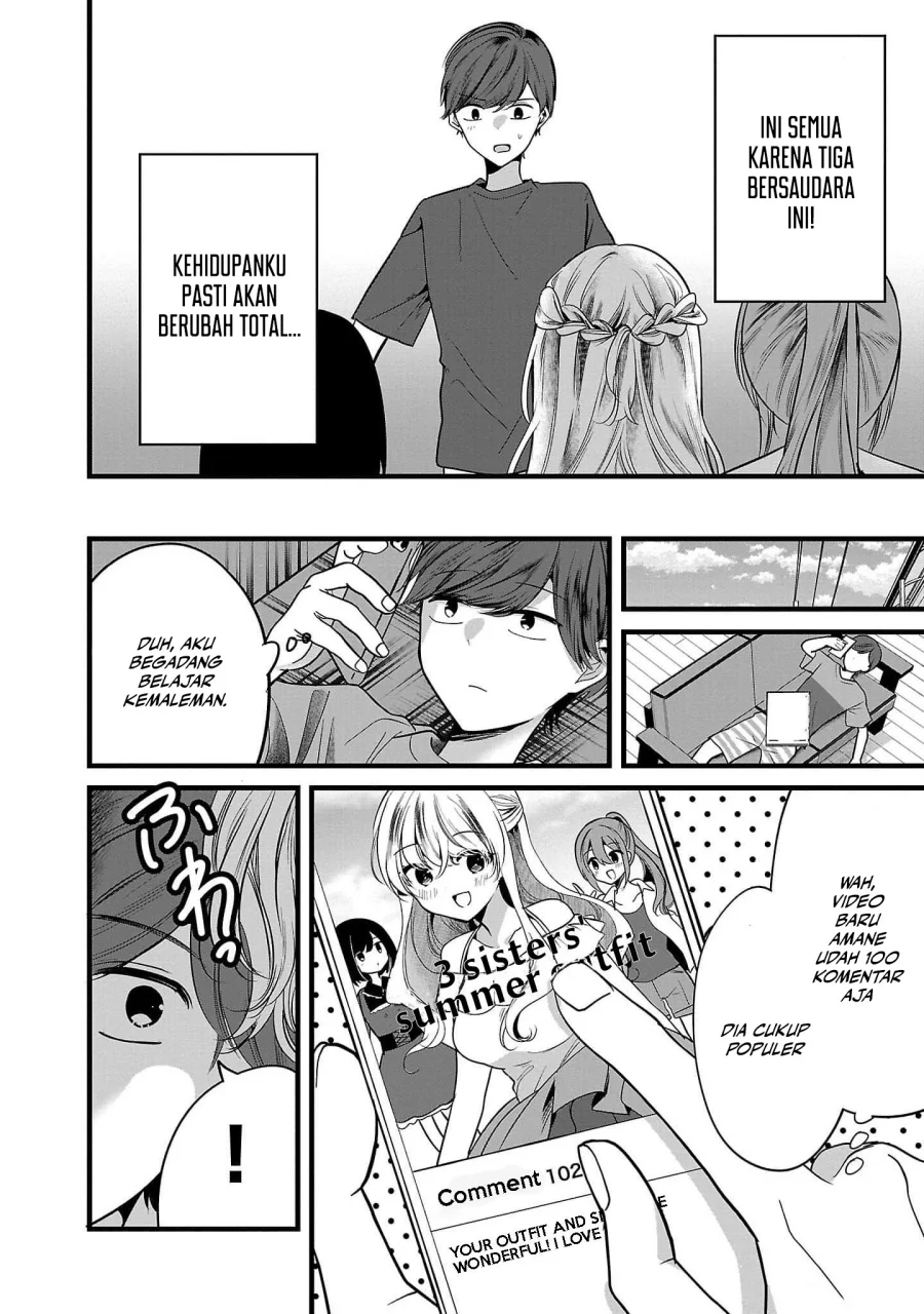 Kimi ni Koisuru Sanshimai Chapter 2 Gambar 3