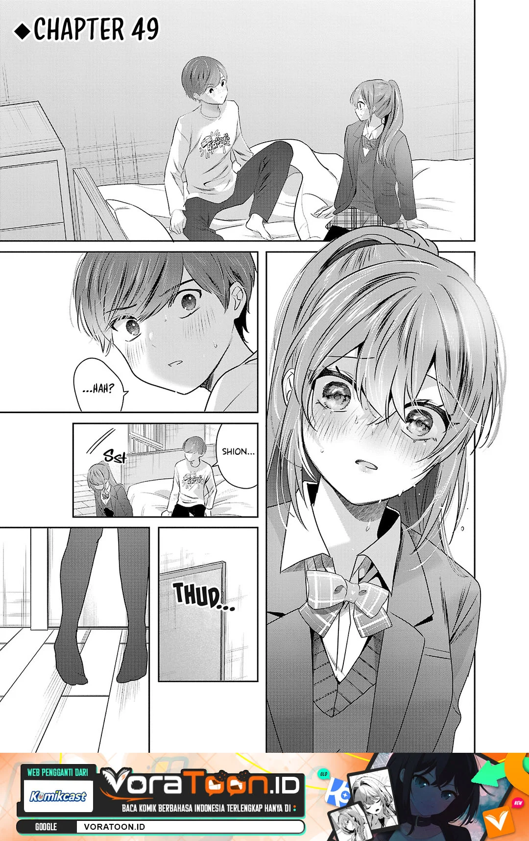 Manga Kimi ni Koisuru Sanshimai Chapter 49 gambar 2